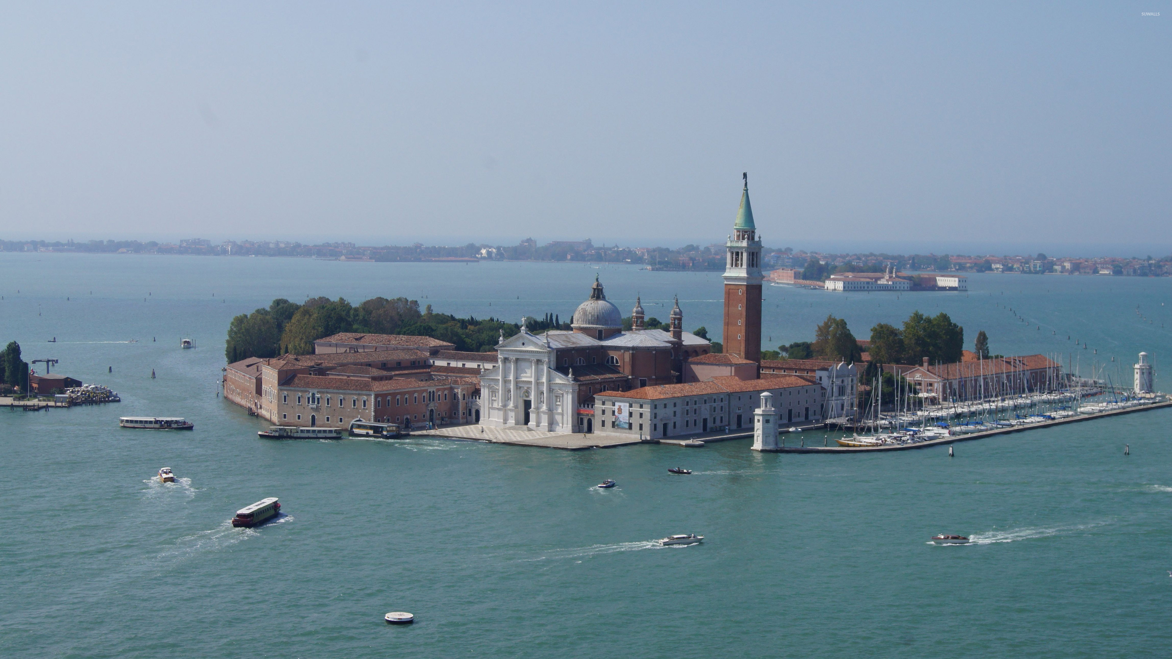 San Giorgio Maggiore, Venice Wallpaper, 3840x2160 4K Desktop