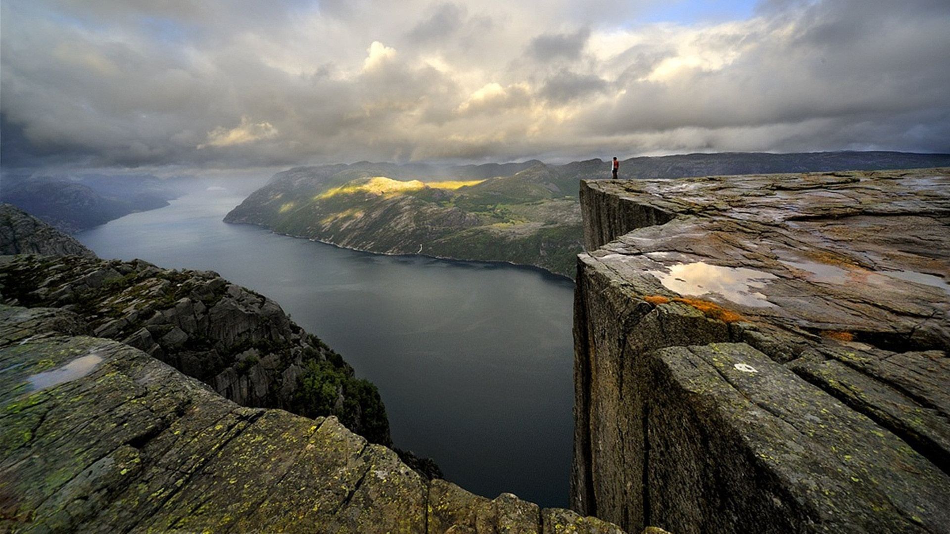 Pulpit Rock, Songesand, Travels, Norway, 1920x1080 Full HD Desktop