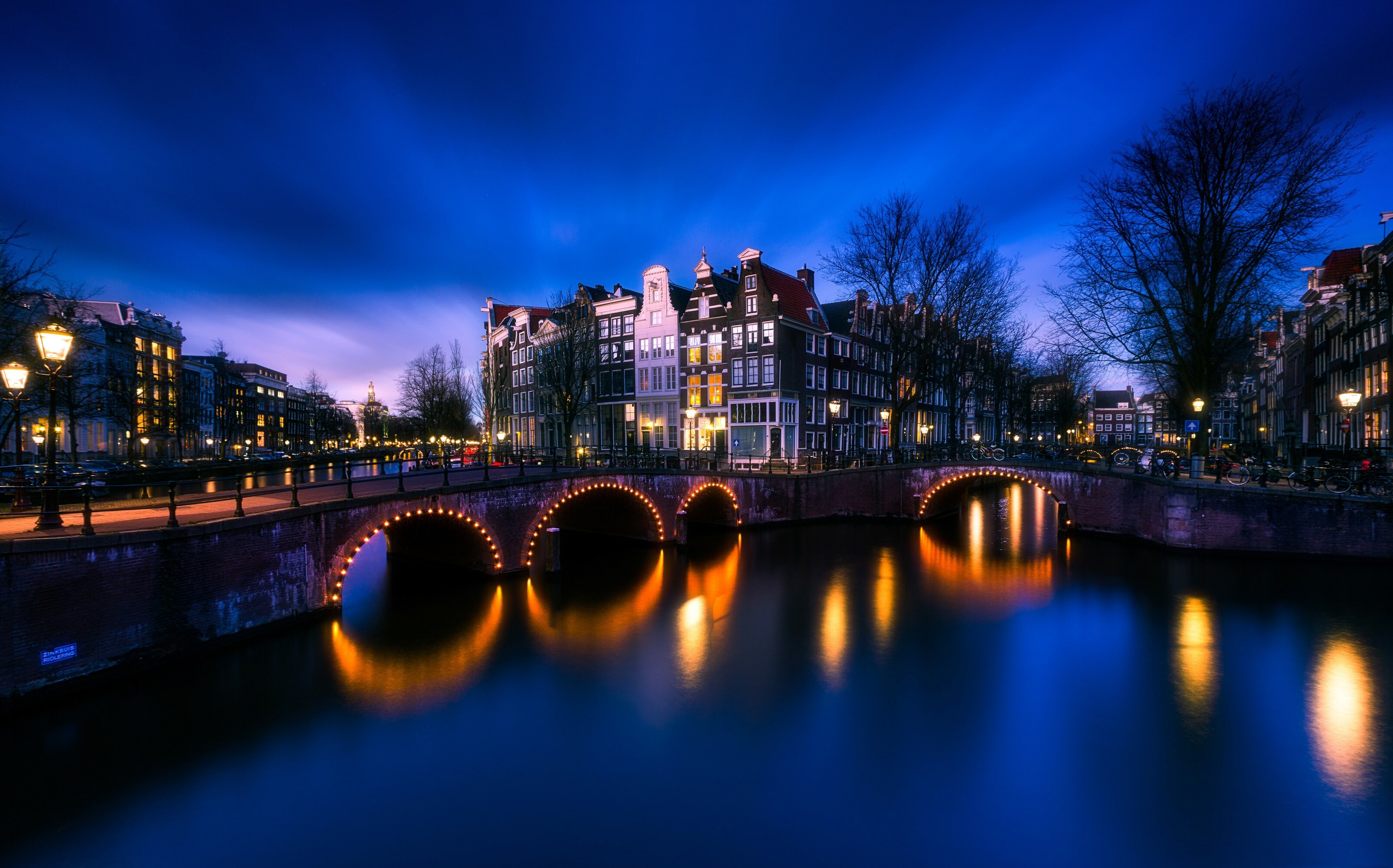 Emperor's Canal, Amsterdam Wallpaper, 3220x2010 HD Desktop