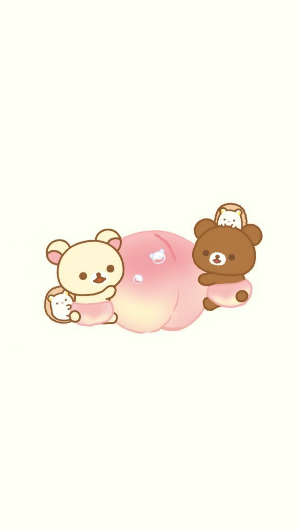 Rilakkuma, Kawaii wallpaper, Cute cartoon wallpapers, 1160x2050 HD Phone