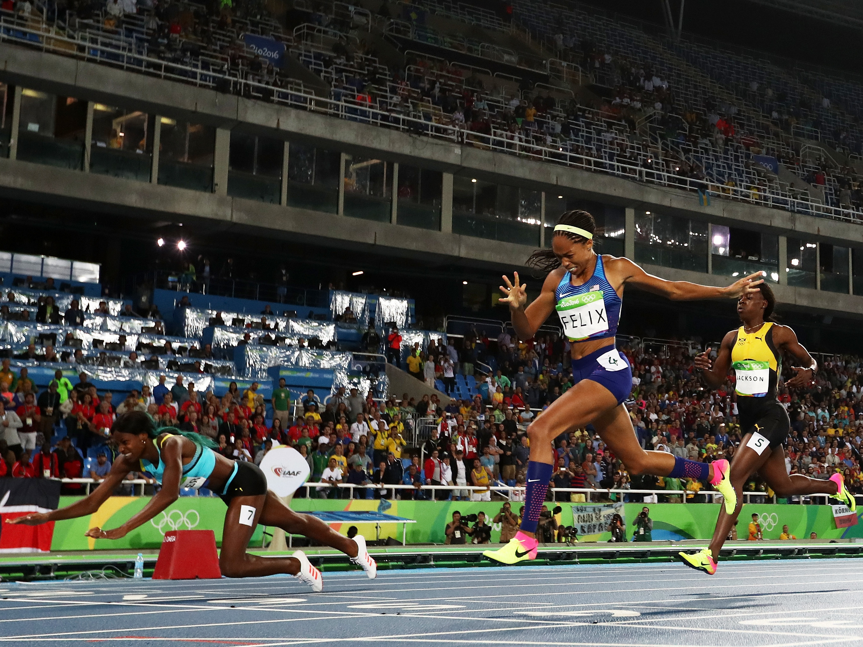 Shericka Jackson, Allyson Felix, 400 meter final, The Torch NPR, 2750x2060 HD Desktop