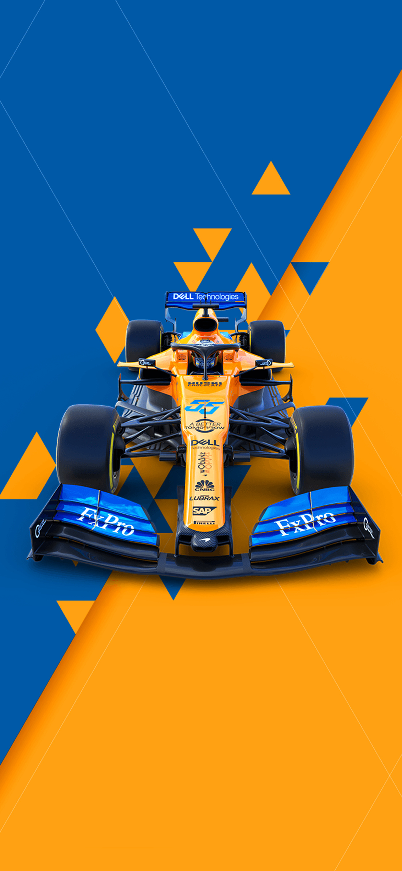 McLaren MCL34, Formula 1 Wallpaper, 1410x3040 HD Phone