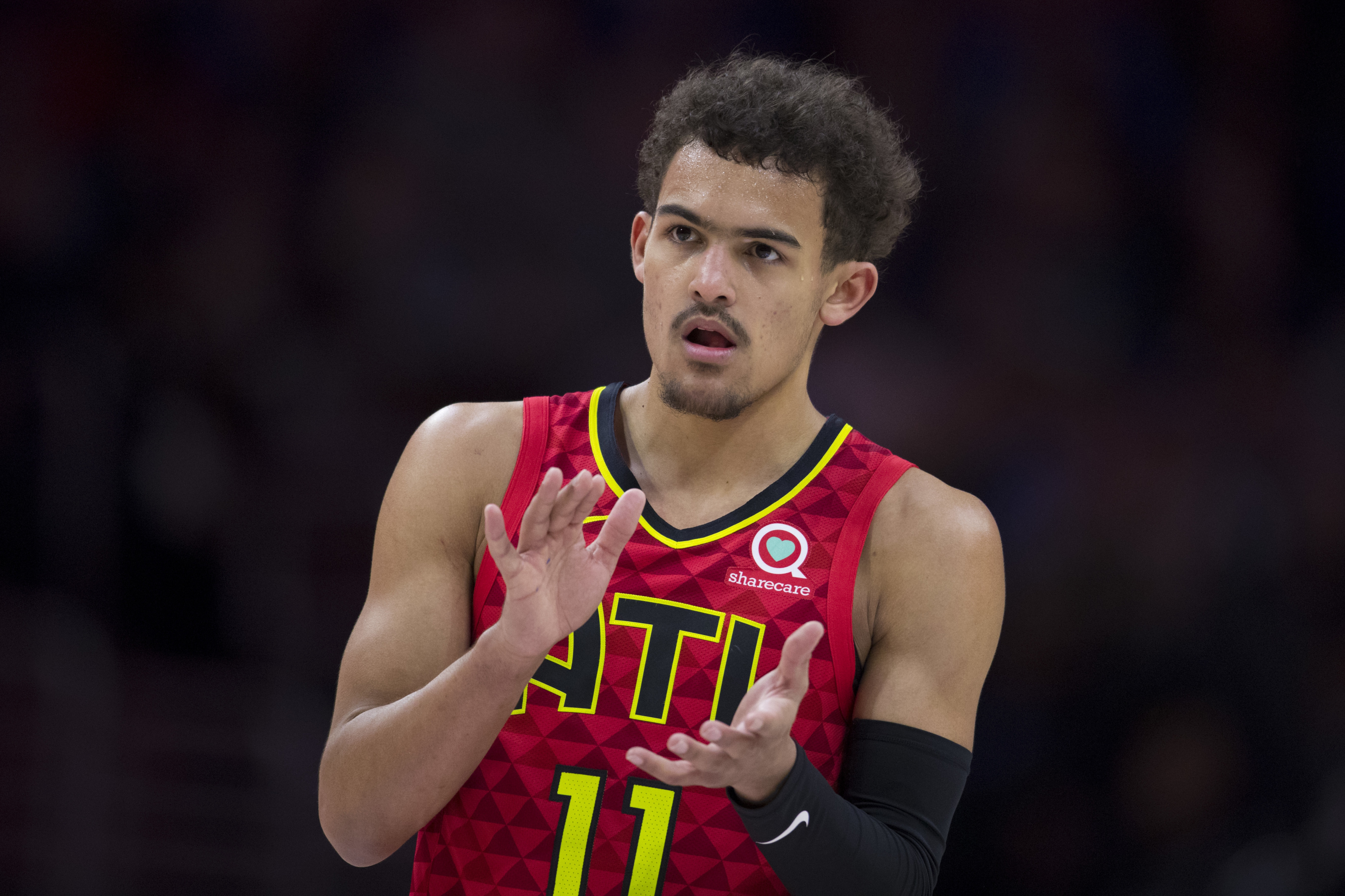 Atlanta Hawks offensive fulcrum, Trae Young, 3200x2140 HD Desktop