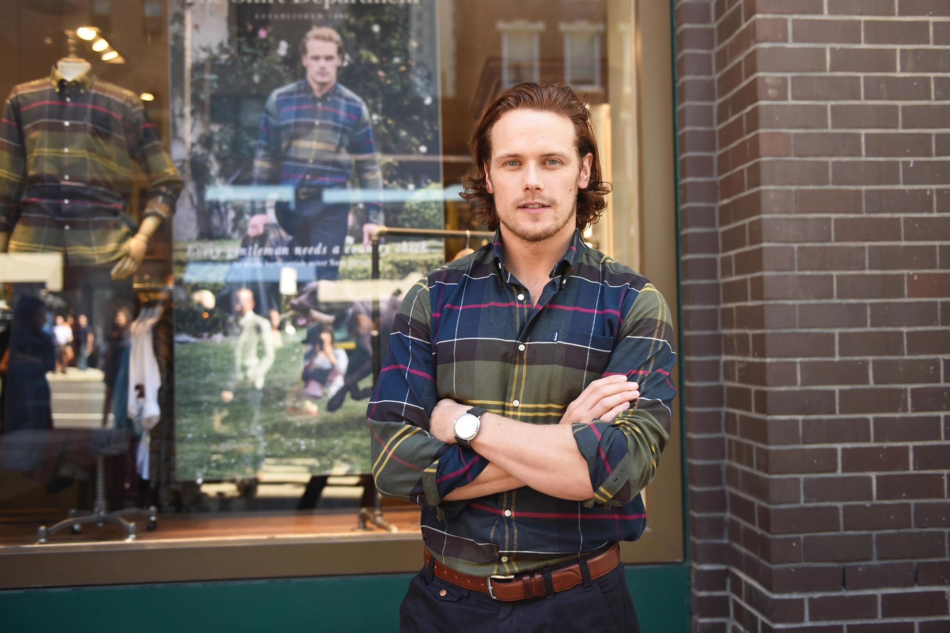 TV Shows, Barbour, Global brand ambassador, Sam Heughan, 1950x1300 HD Desktop