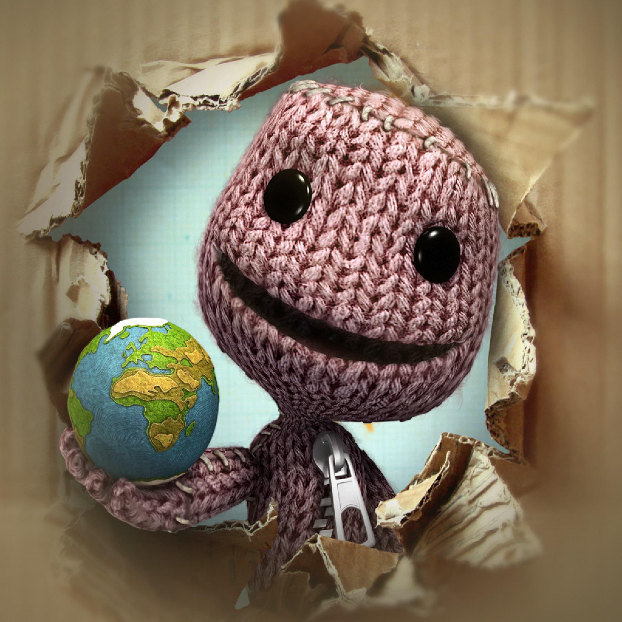 LBP game, Gaming world, Little Big Planet Sackboy, HD wallpapers, 2050x2050 HD Phone