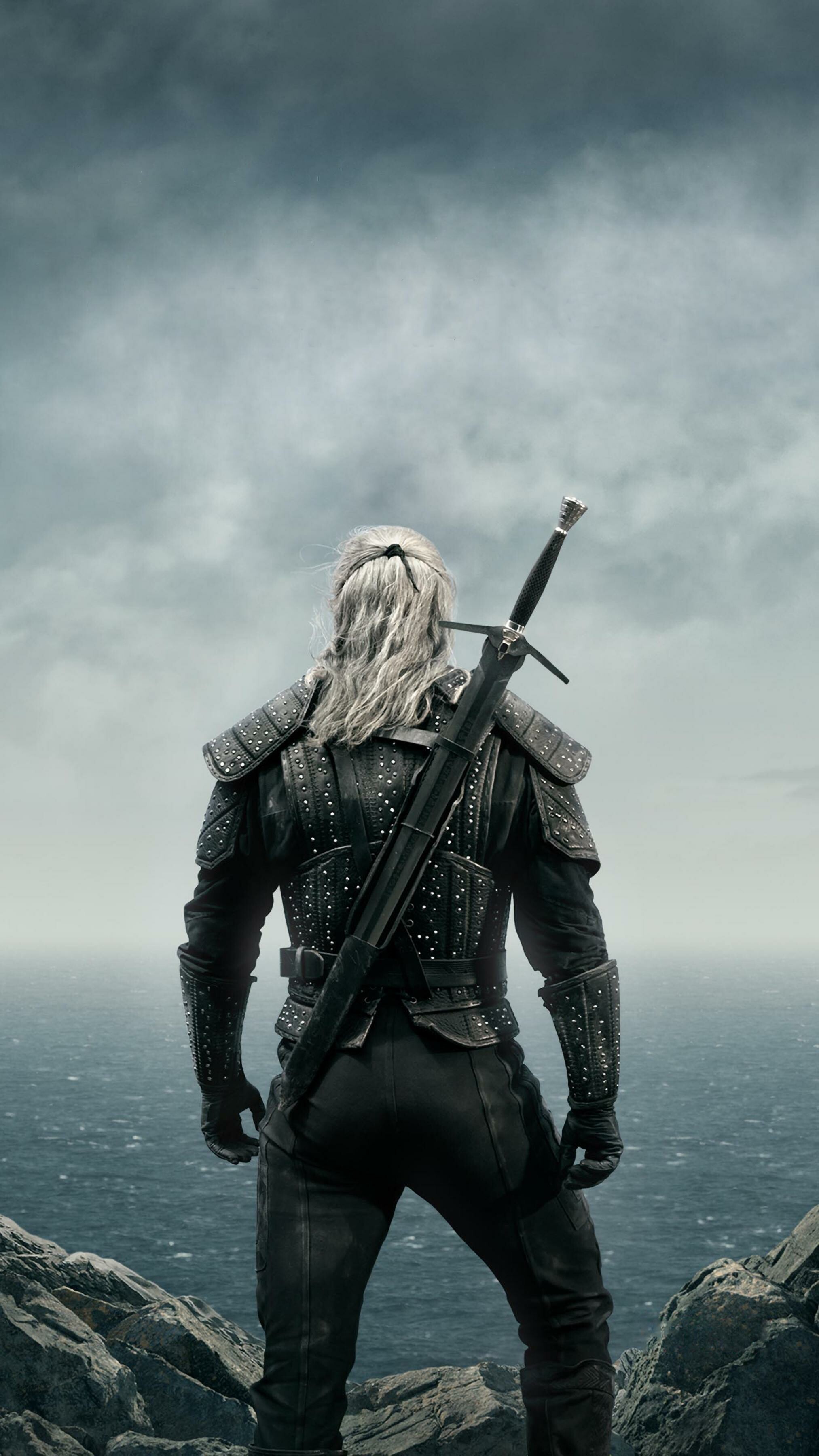 The Witcher Netflix, HD wallpapers, Immersive visuals, Epic fantasy series, 2030x3600 HD Phone