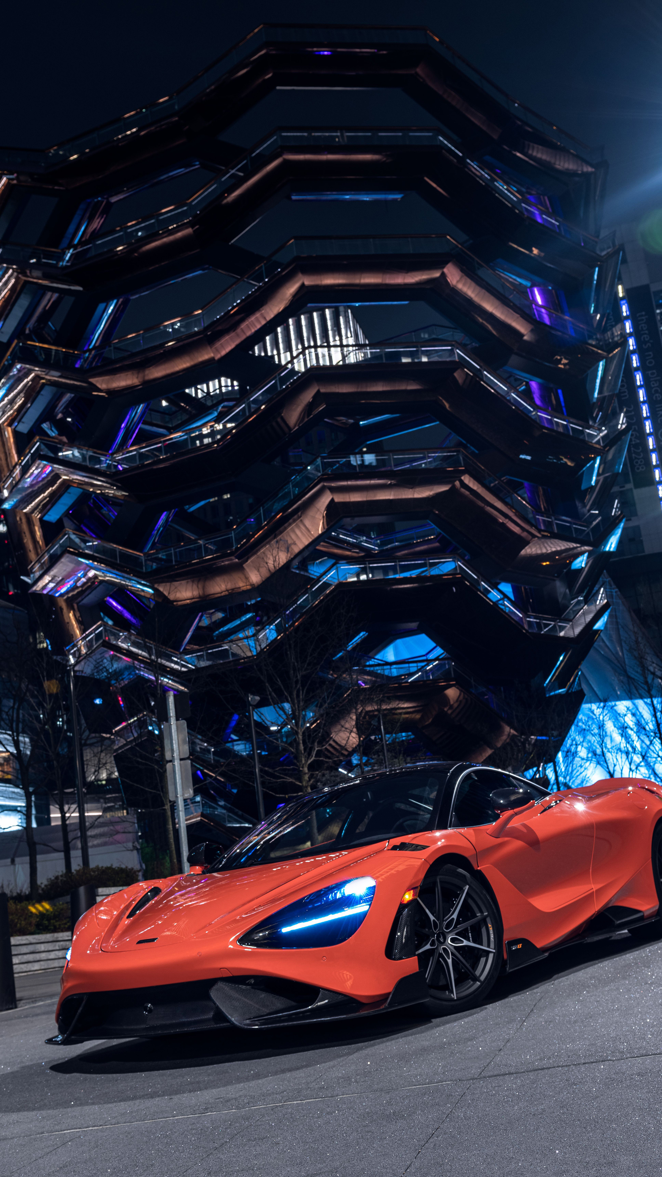 McLaren 765LT, Sony Xperia X, 4K wallpapers, 2160x3840 4K Phone