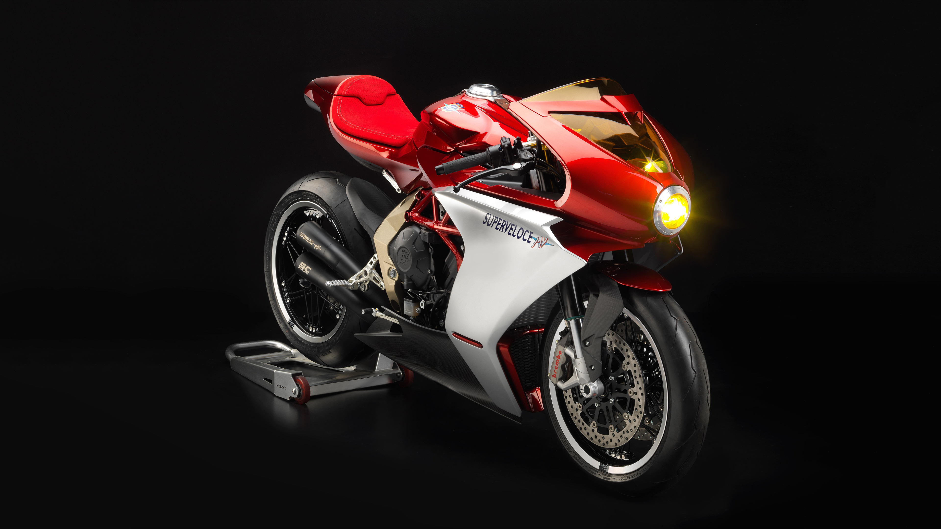 MV Agusta Superveloce, MV Agusta Superveloce 800, Motorcycle wallpapers, High-quality images, 3840x2160 4K Desktop