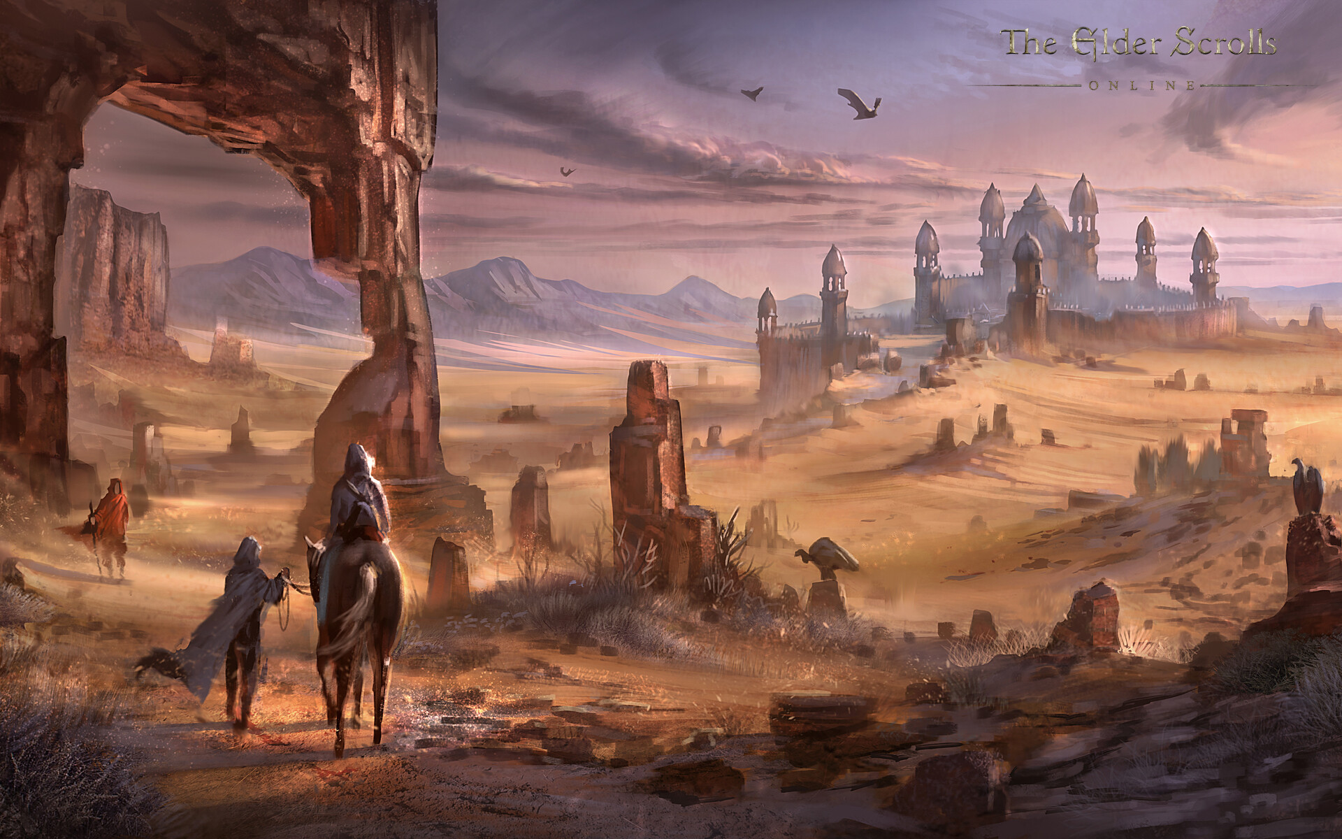 The Elder Scrolls gaming, The Elder Scrolls Online, Official wallpaper, 1920x1200 HD Desktop