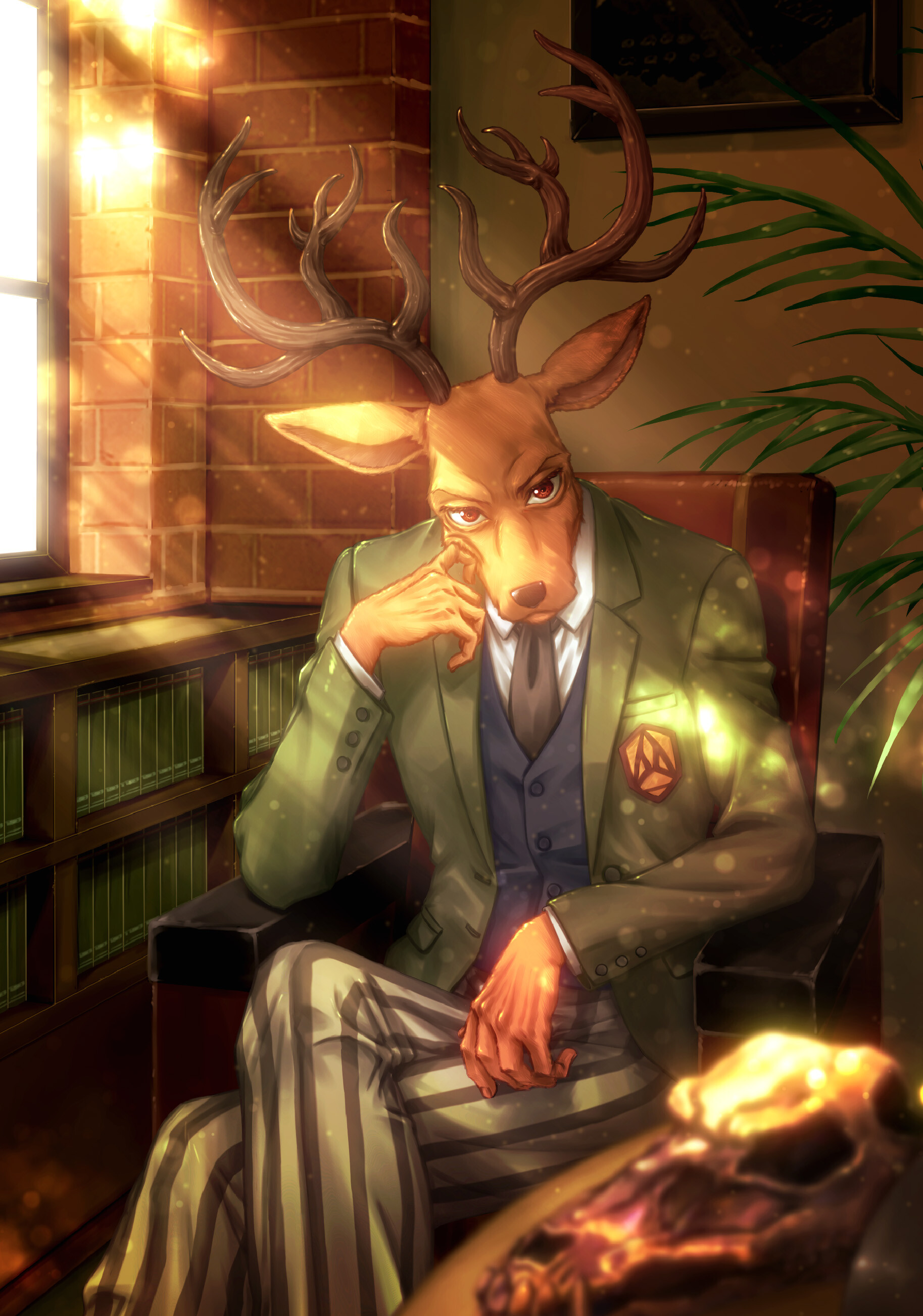 BEASTARS, Louis phone wallpapers, Eye-catching designs, Anime characters, 1830x2610 HD Phone