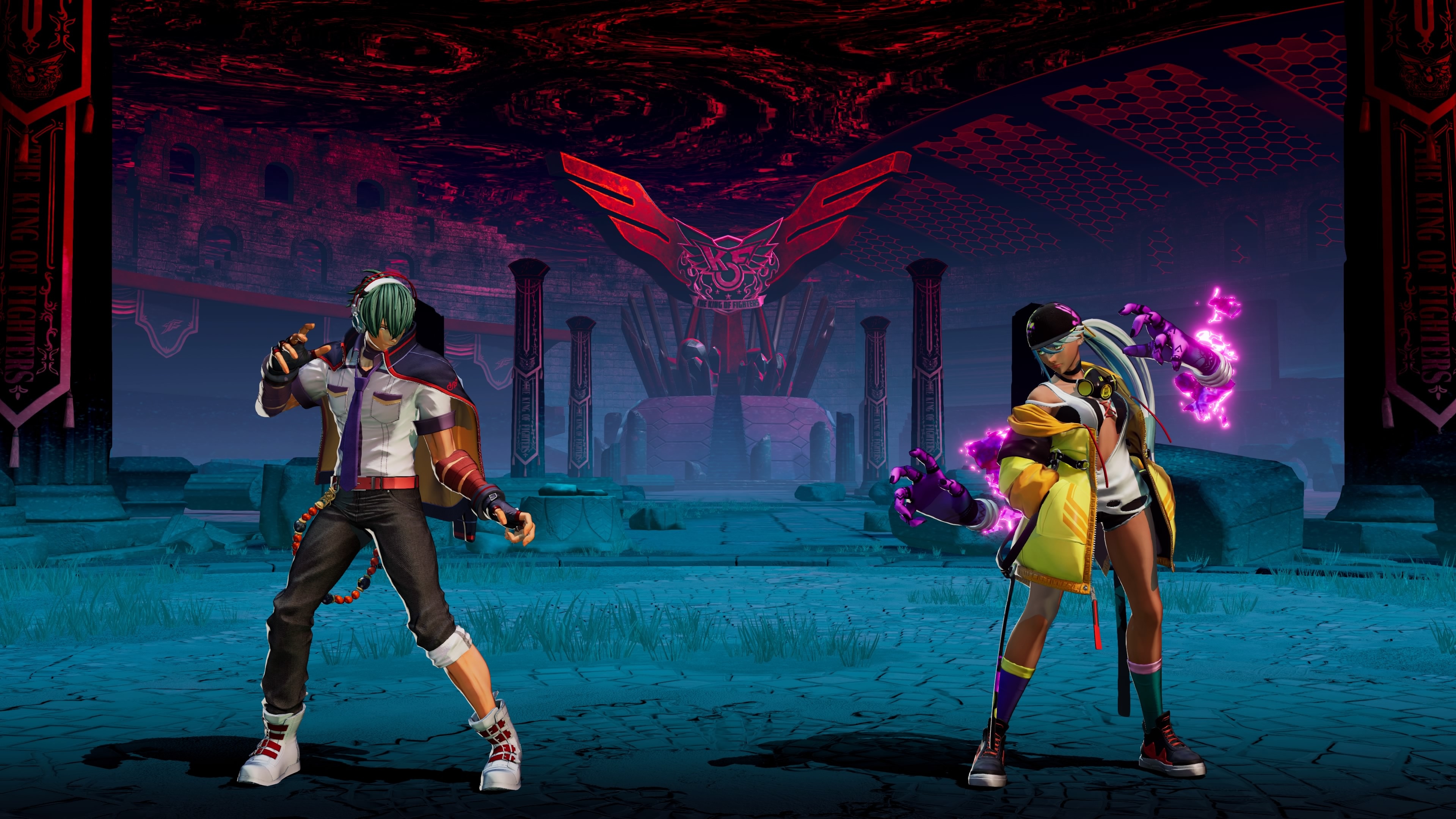 King of Fighters XV, Endings, Unlock music, Ggrecon, 3840x2160 4K Desktop