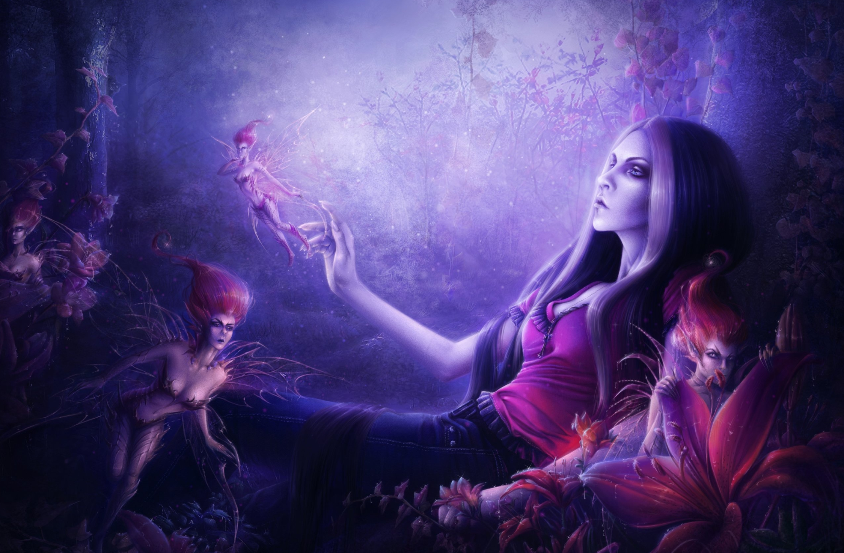 Magical fairy wallpapers, Sarah Simpson fairy pics, Dreamy fairy images, Enchanting fairy backgrounds, 2850x1870 HD Desktop