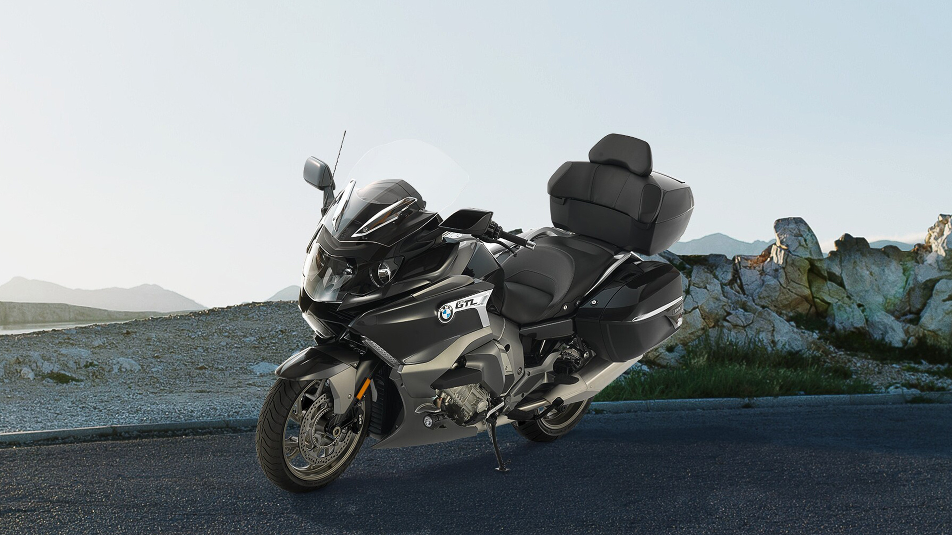 BMW K 1600 GTL, Bowker motor group, Premium motorcycle, Car dealership, 1920x1080 Full HD Desktop