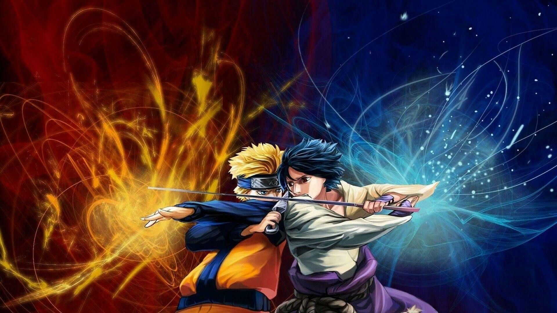 Sasuke Uchiha and Naruto, Naruto Wallpaper, 1920x1080 Full HD Desktop