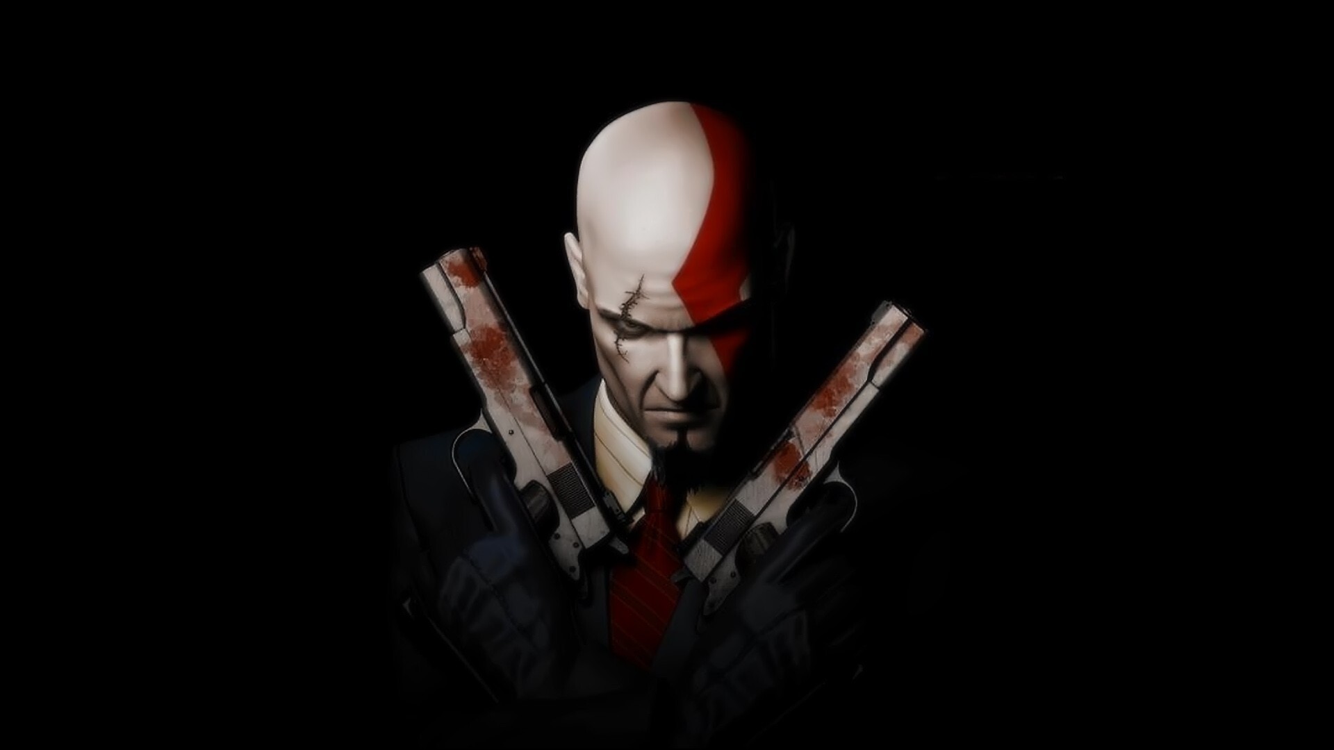 18 wallpapers games, HD wallpapers Hitman, God of War, 1920x1080 Full HD Desktop