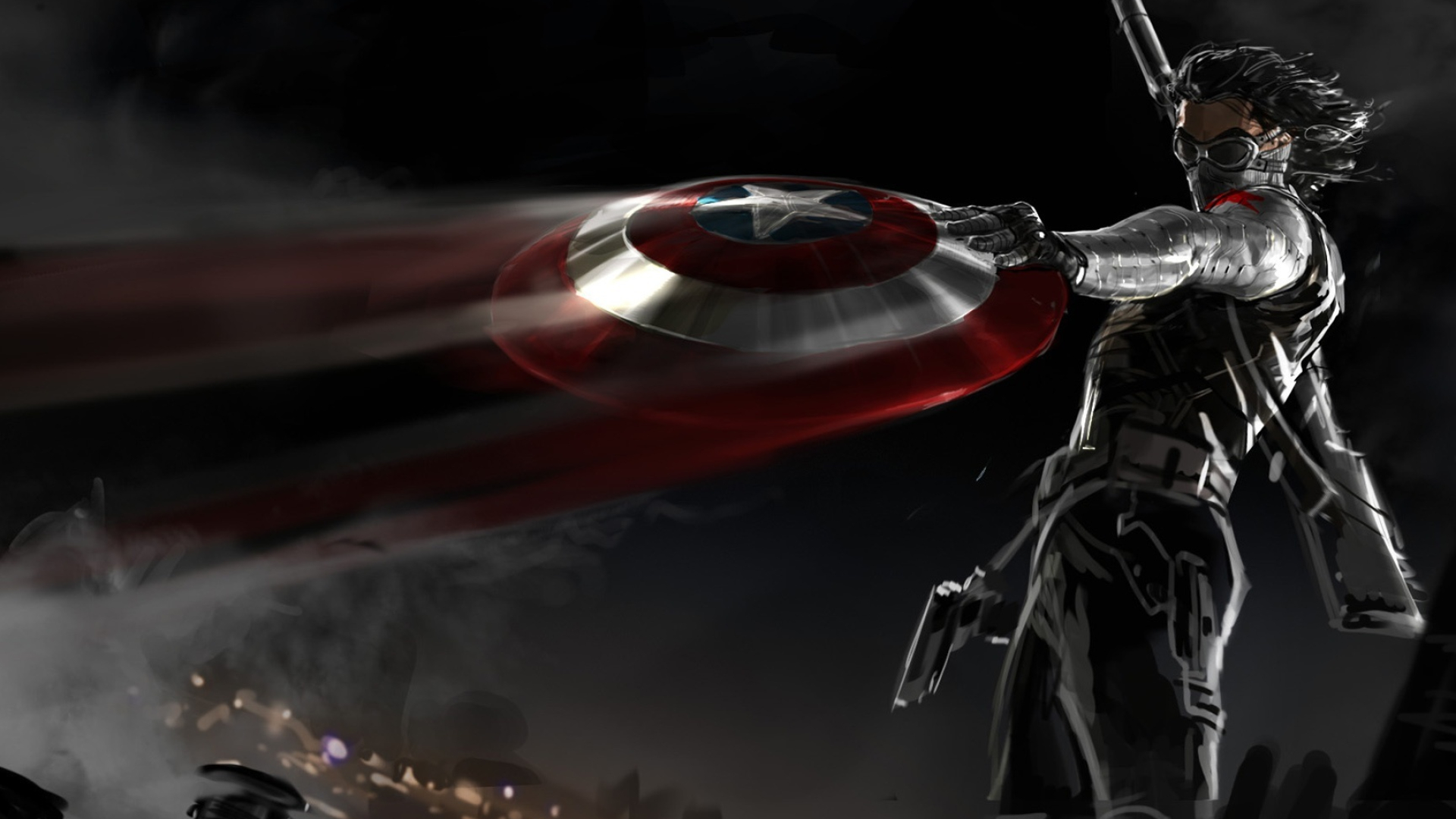 Winter Soldier, HD wallpaper, Background image, 1920x1080 Full HD Desktop