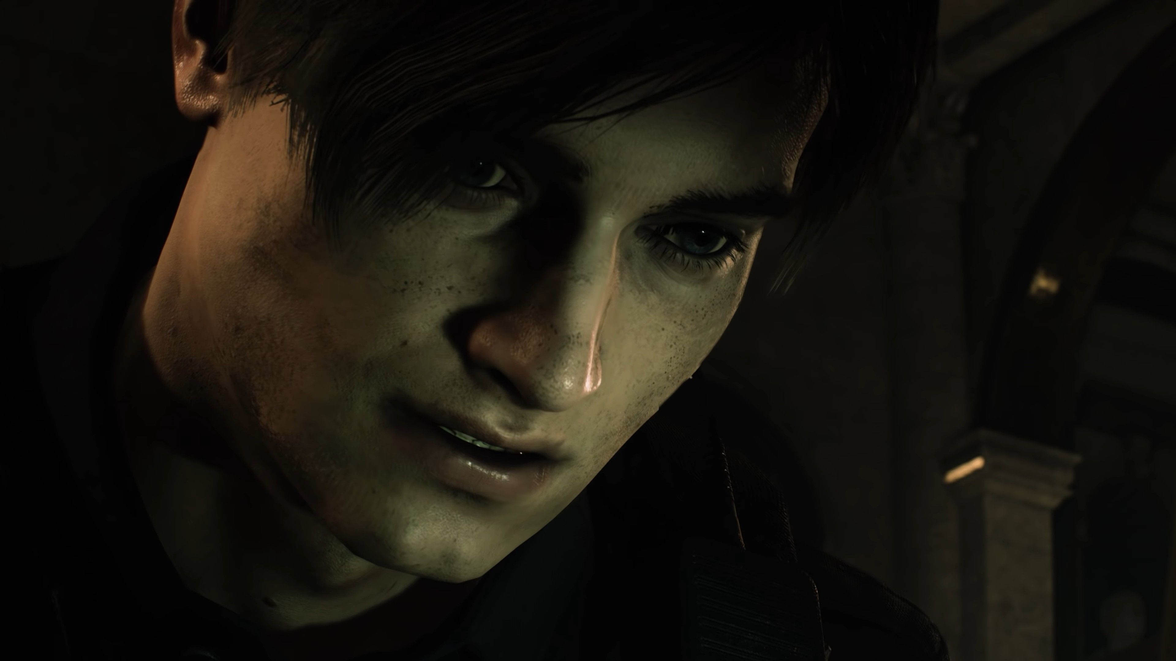 Remake 2, Resident Evil, Leon Scott Kennedy, 3840x2160 4K Desktop