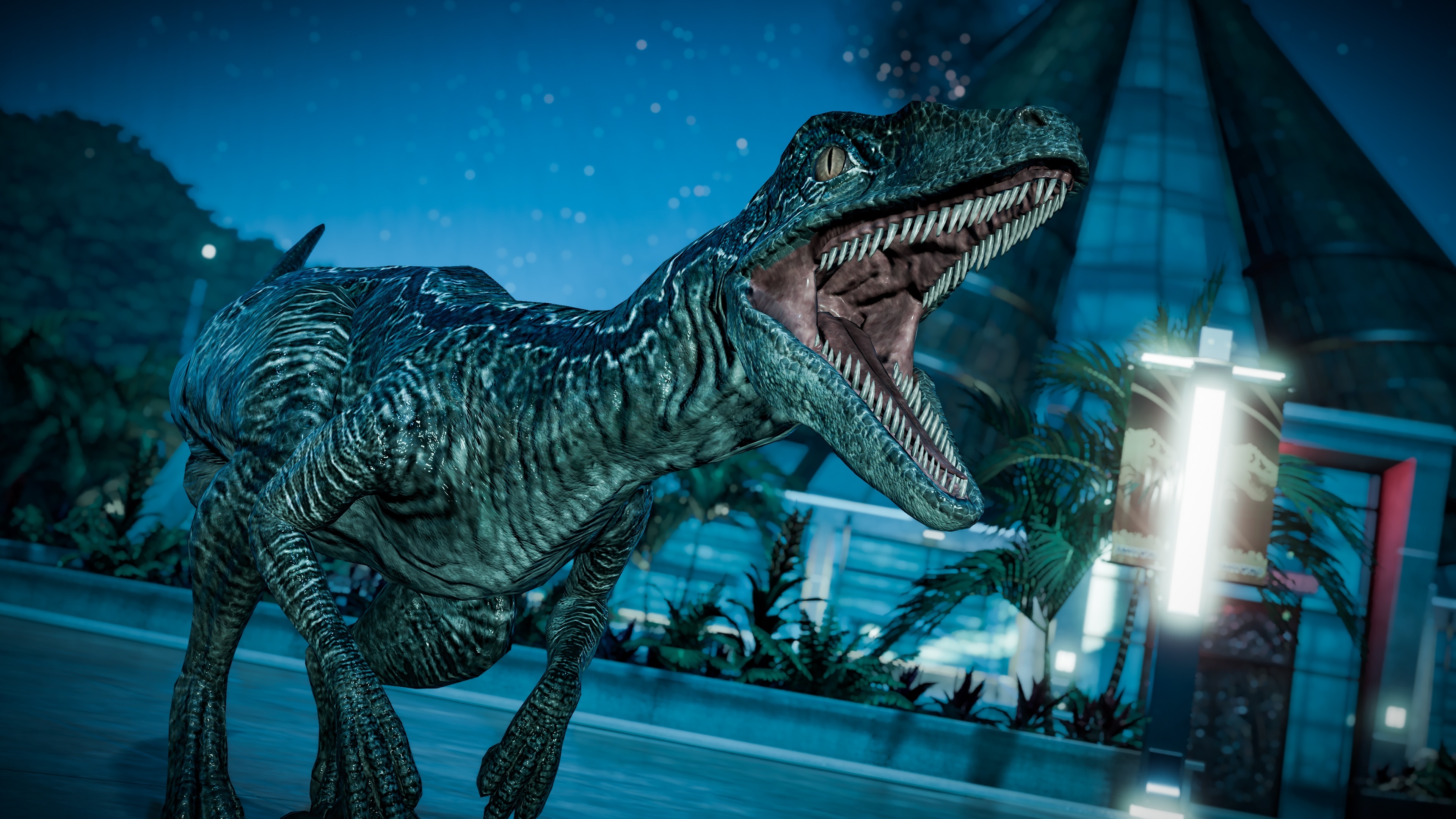 Jurassic World Evolution, Velociraptor aspect collection, Video game, Captivating gameplay, 3840x2160 4K Desktop