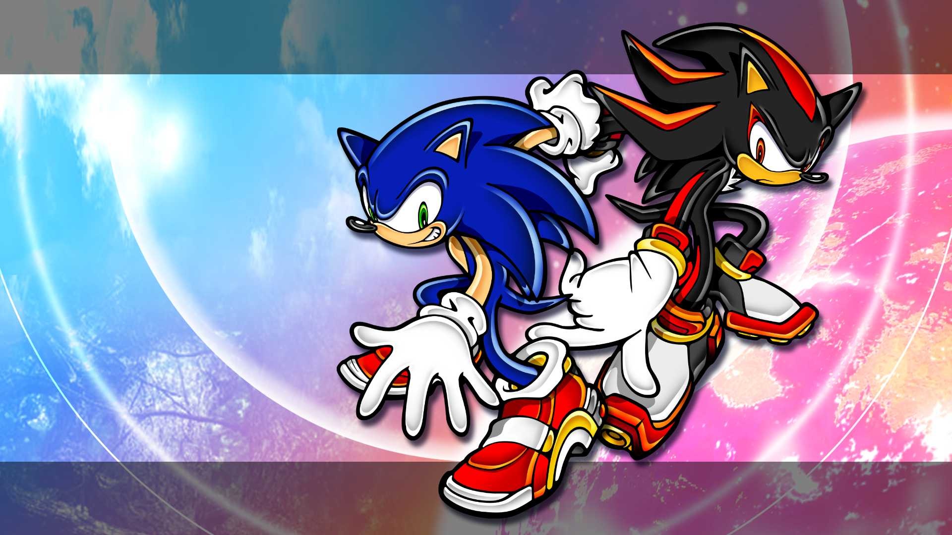 Sonic the Hedgehog, Shadow the Hedgehog, Sonic Adventure 2, Full HD Desktop wallpaper