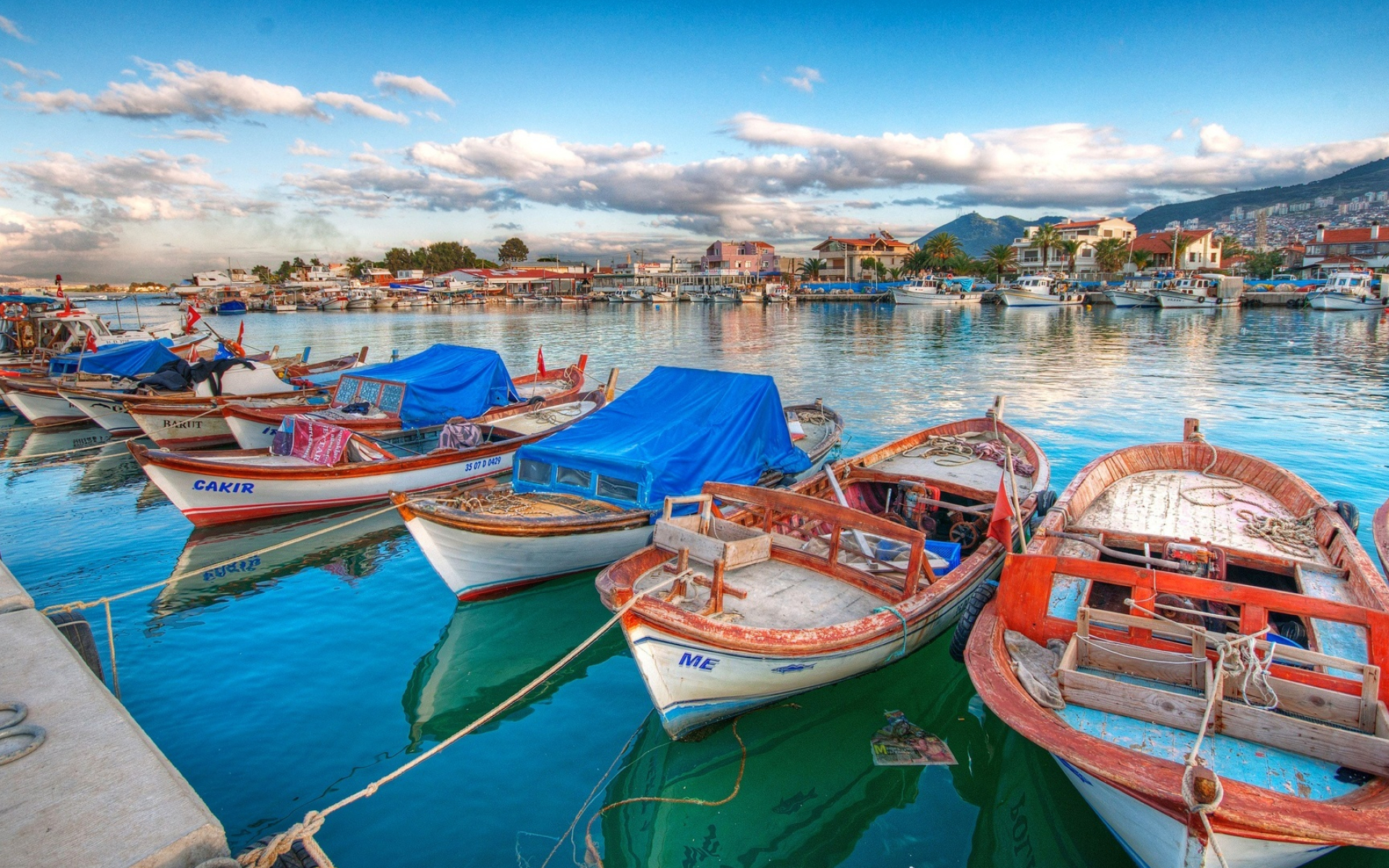 Fishing boat, Docked wallpaper, Travel, 1920x1200 HD Desktop