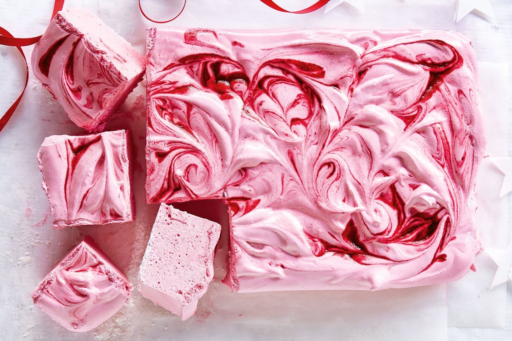 Raspberry ripple delight, Homemade marshmallow, Sweet indulgence, Irresistible treat, 1980x1320 HD Desktop