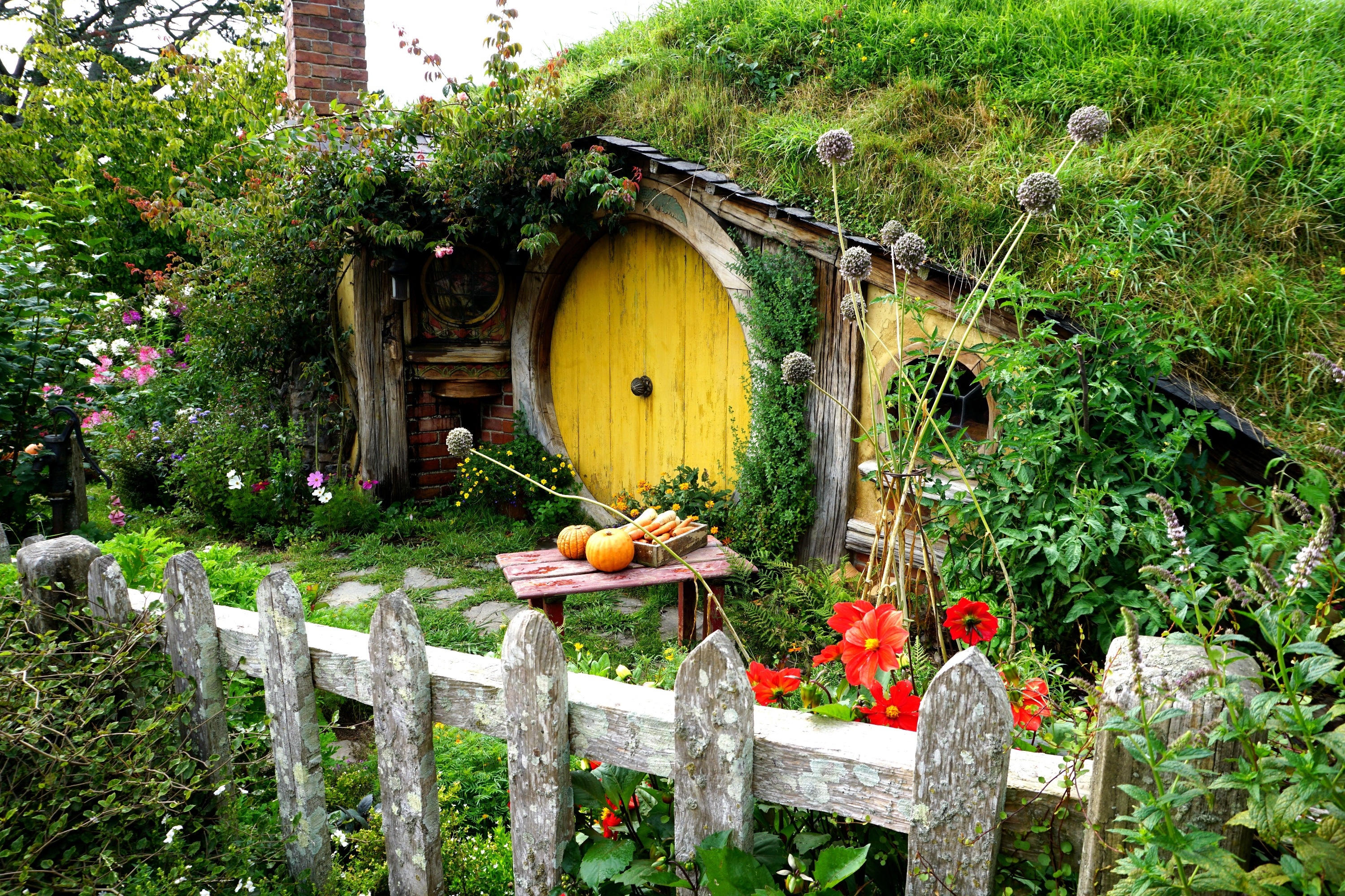 Hobbit Hole, Hobbiton Wallpaper, 3000x2000 HD Desktop