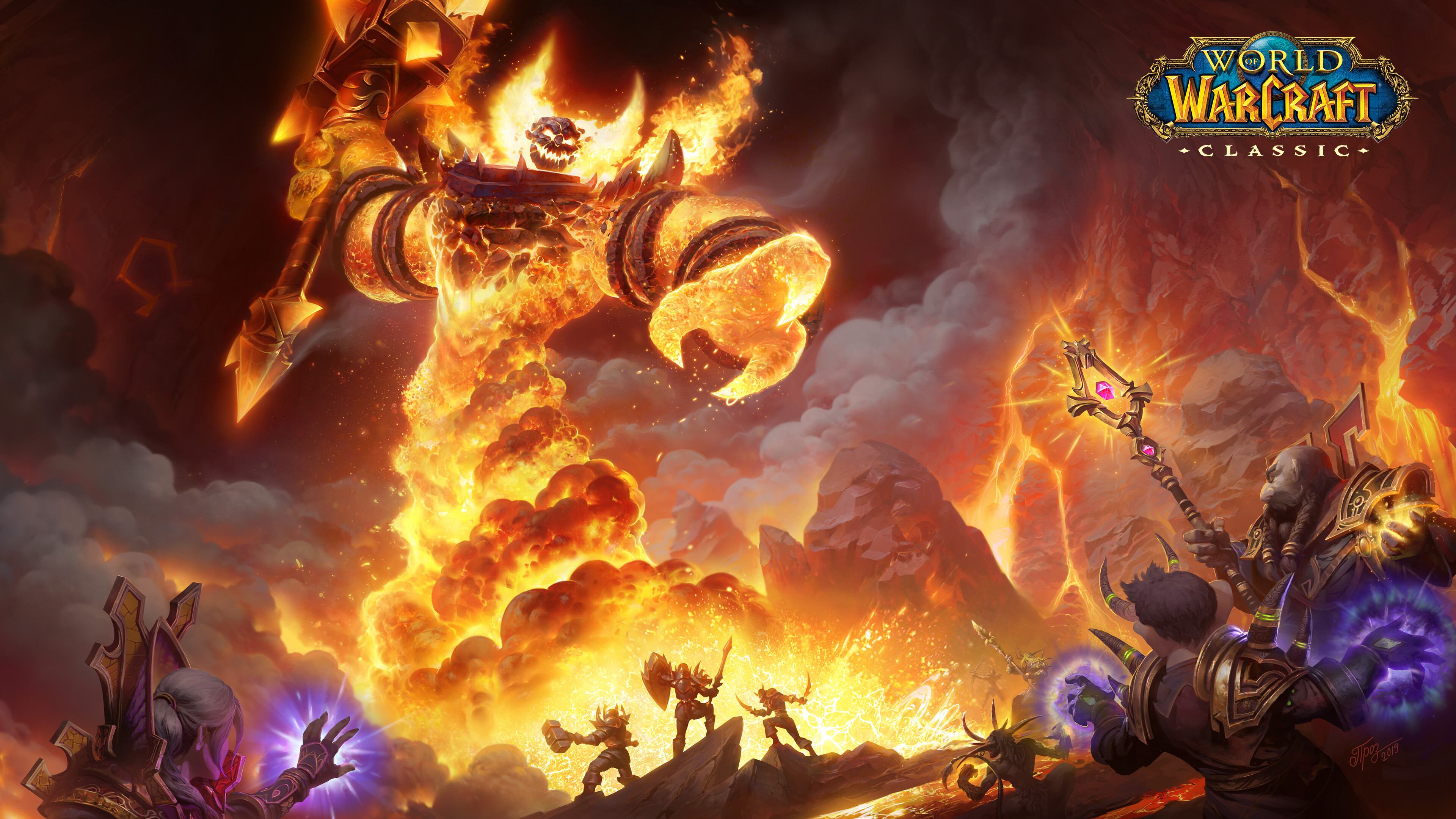 WoW Classic, World of Warcraft Wallpaper, 3840x2160 4K Desktop