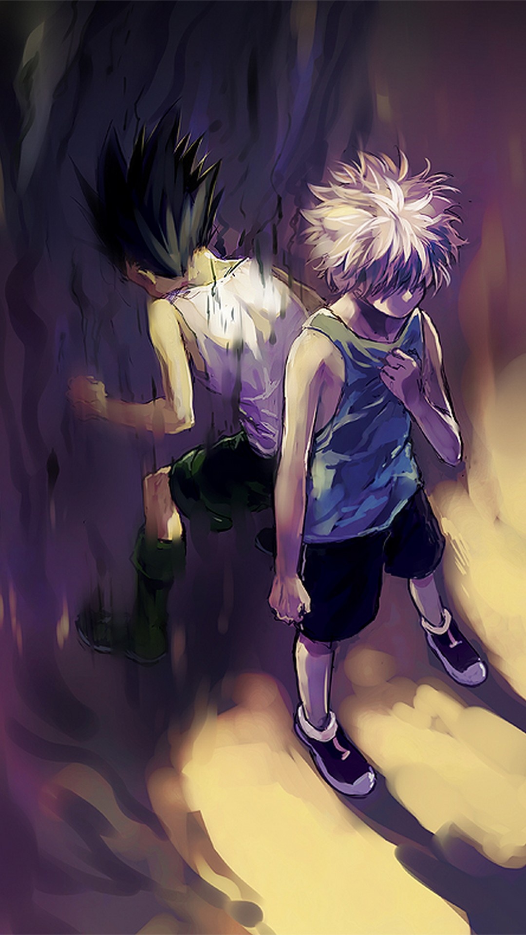 Gon and Killua phone wallpaper, 2022, Phone wallpaper HD, Best friends, 1080x1920 Full HD Phone