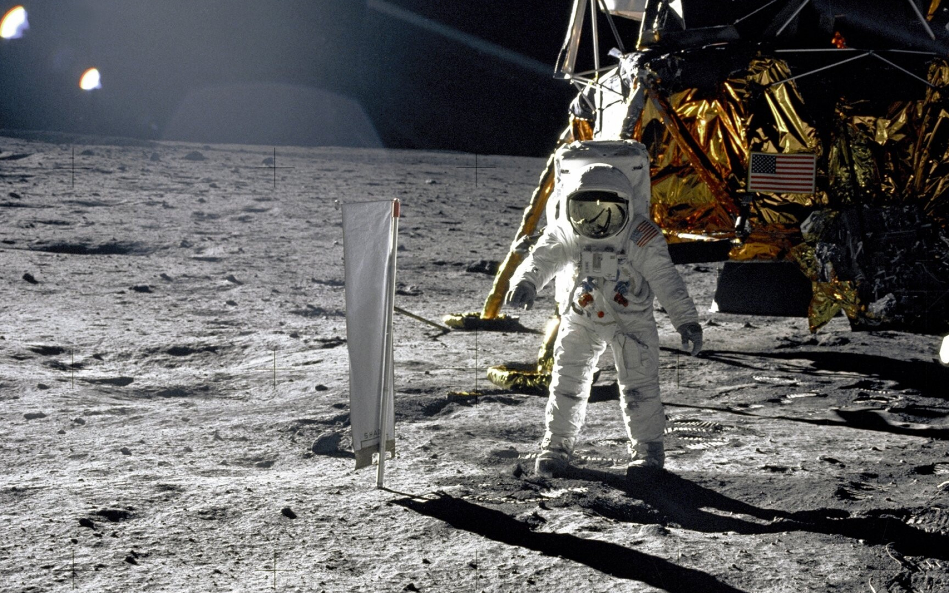 Man on the Moon, Apollo mission wallpaper, 1920x1200 HD Desktop