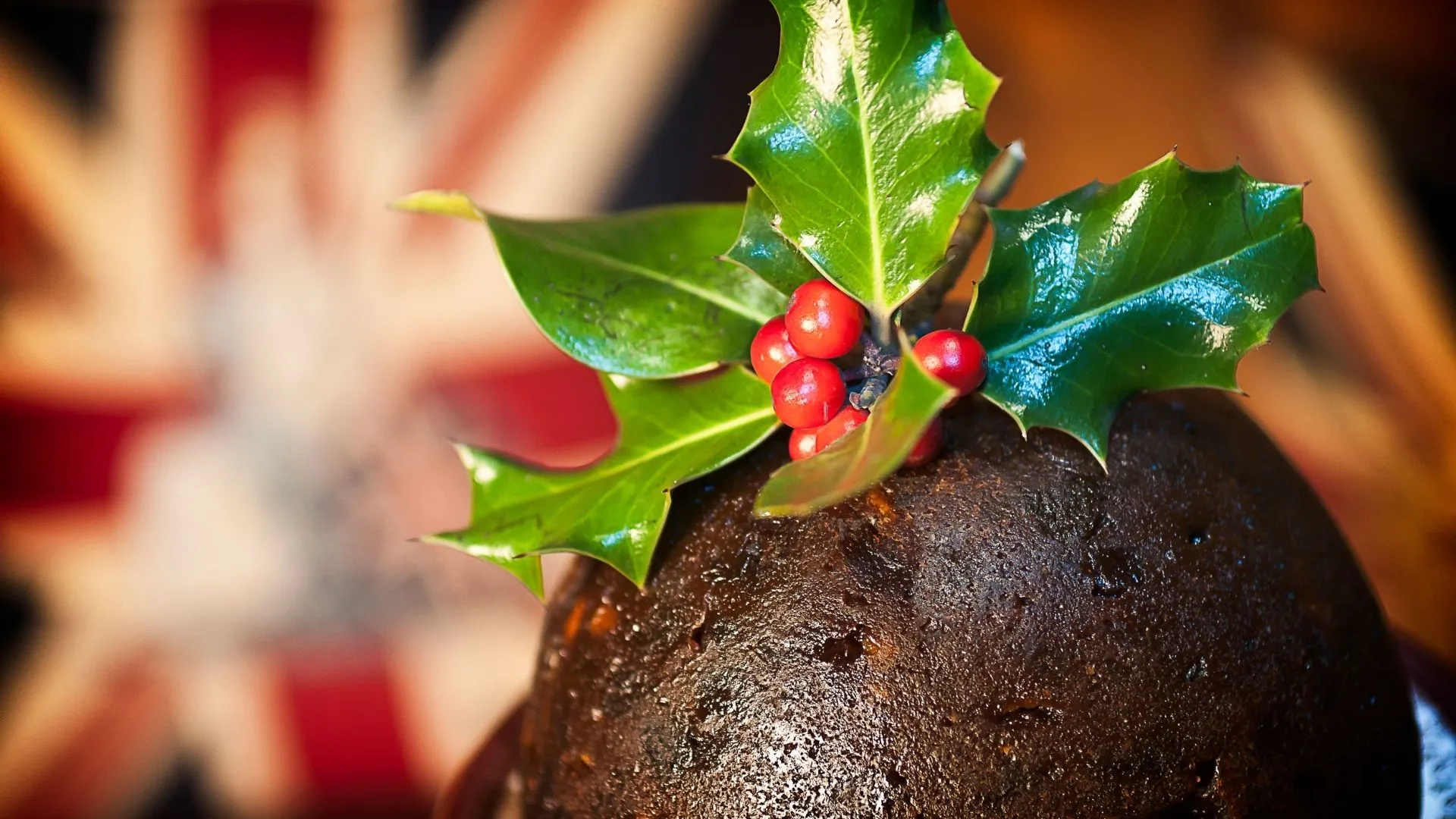 Christmas pudding delight, British holiday tradition, Festive dessert, Symbol of heritage, 1920x1080 Full HD Desktop