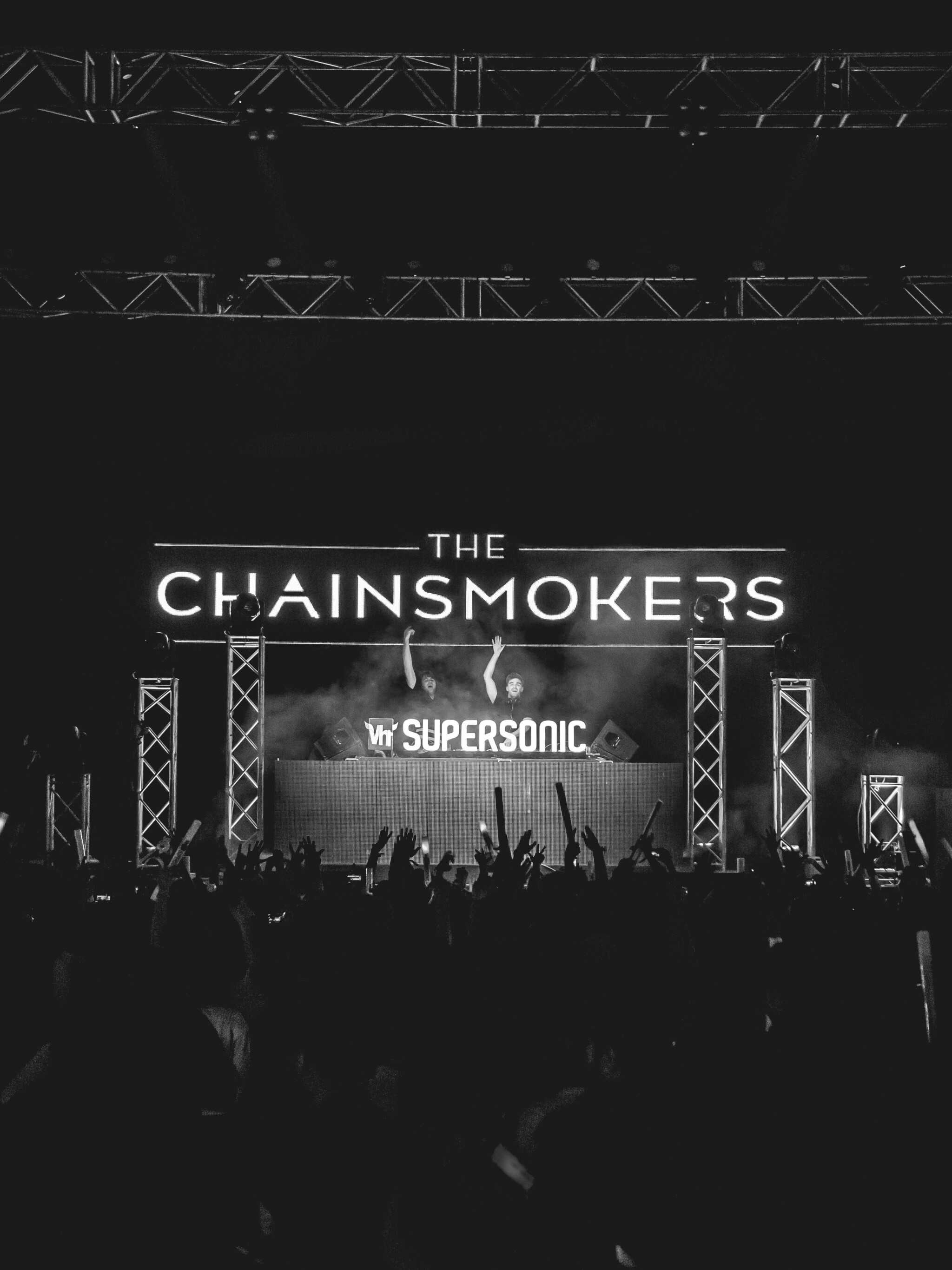 Logo, The Chainsmokers Wallpaper, 2050x2740 HD Phone
