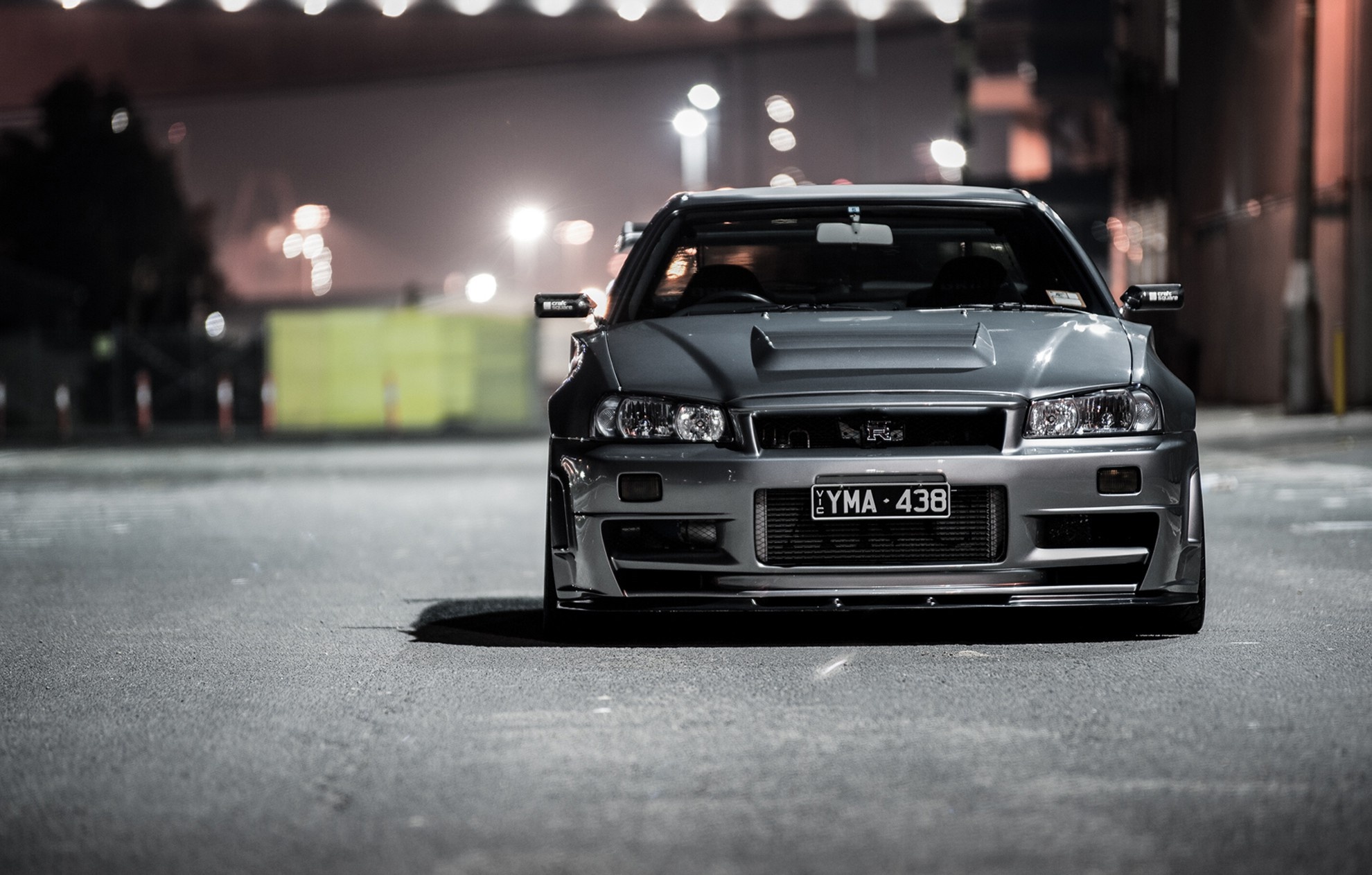 R34 Front View, GTR Skyline Wallpaper, 1980x1270 HD Desktop