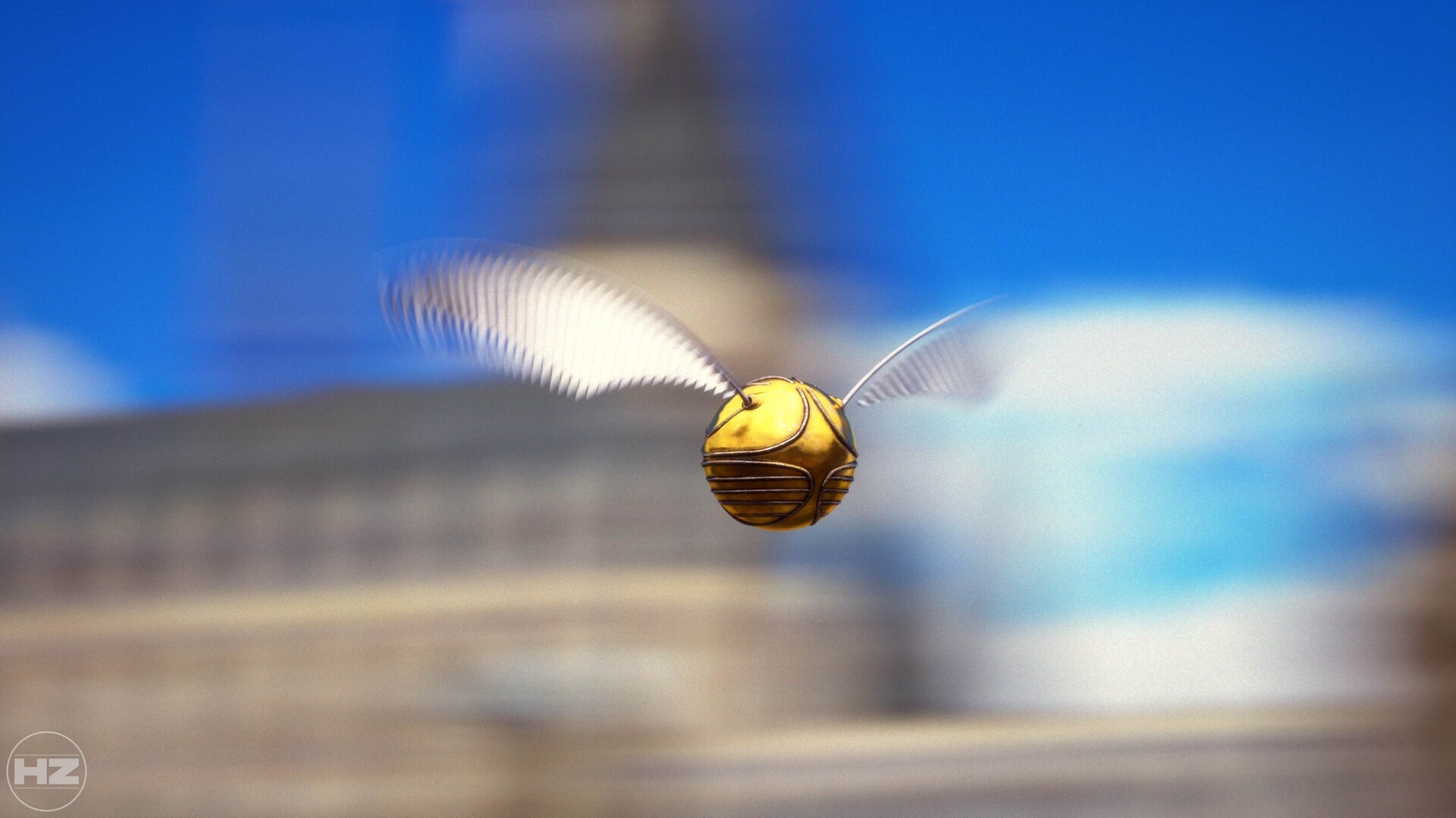 Golden Snitch, Movies, ArtStation Golden Snitch Harry Potter, 1920x1080 Full HD Desktop