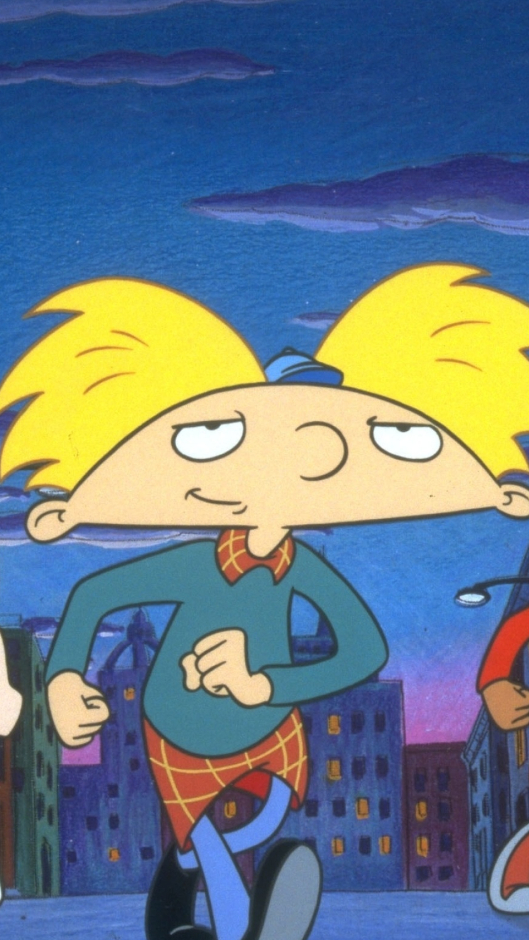 Hey Arnold, Boys three, Helga cartoon, Desktop, 1080x1920 Full HD Phone