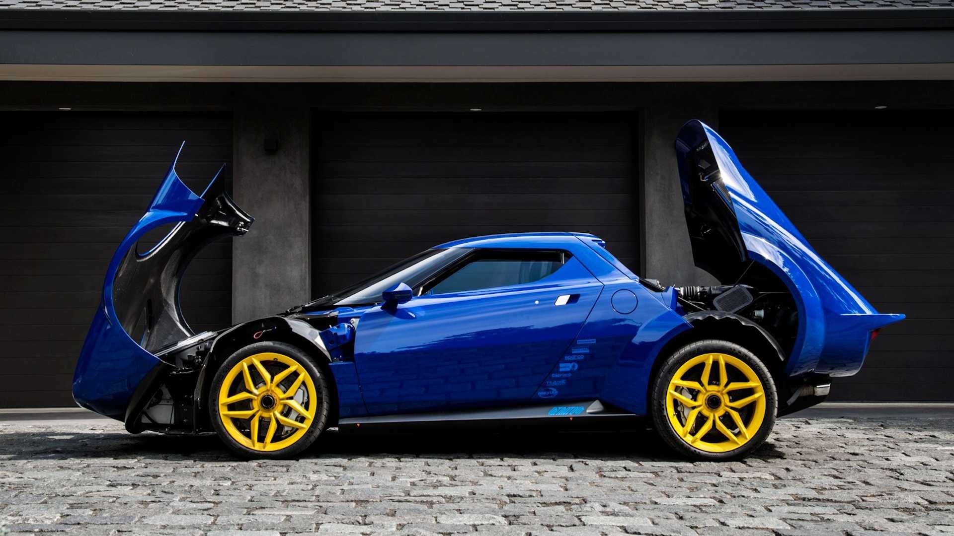 Lancia Stratos, New Stratos, MAT Supercar, Unique Design, 1920x1080 Full HD Desktop