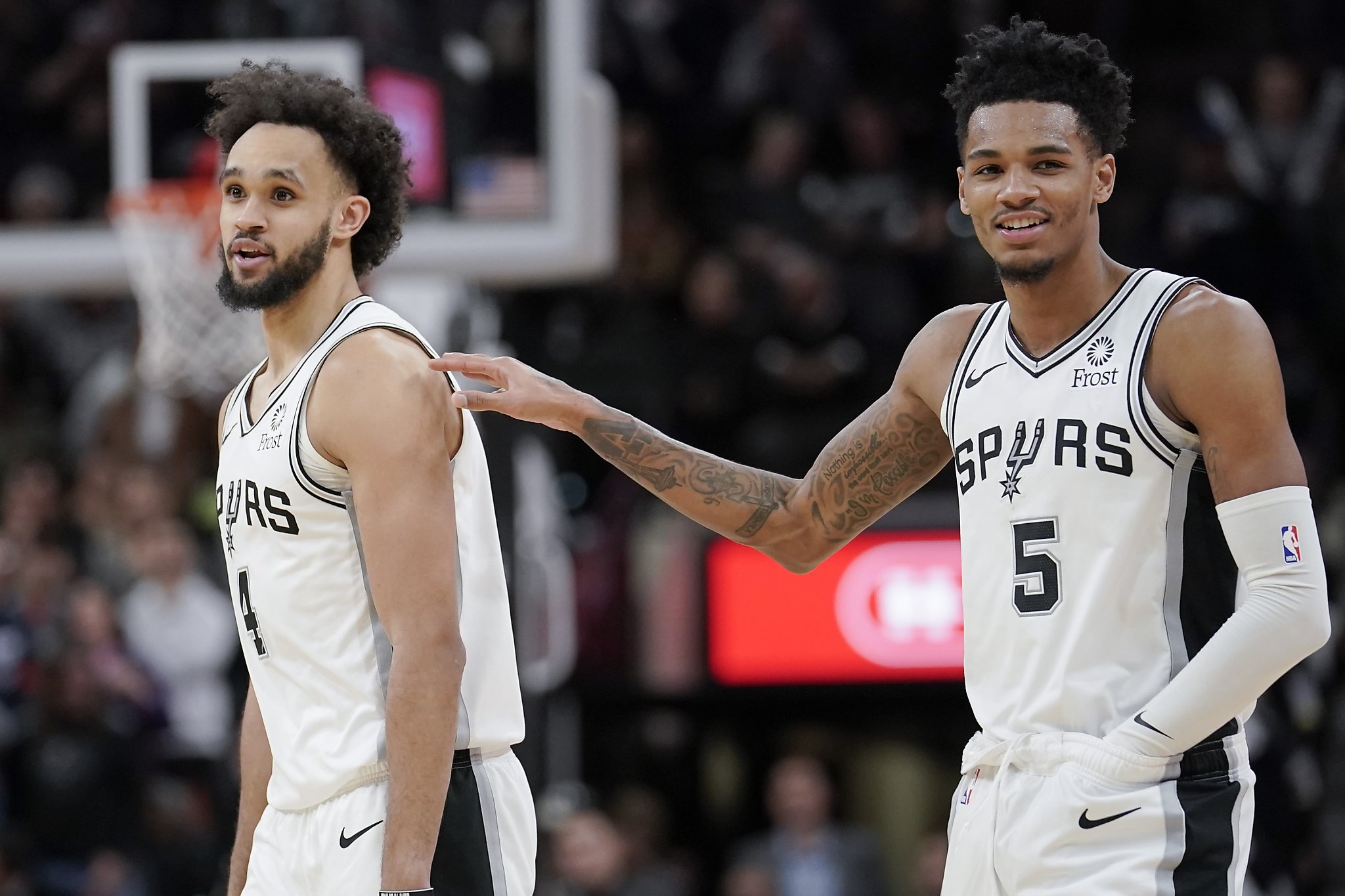 Derrick White, Pairings with Dejounte Murray, Spurs backcourt, 2050x1370 HD Desktop