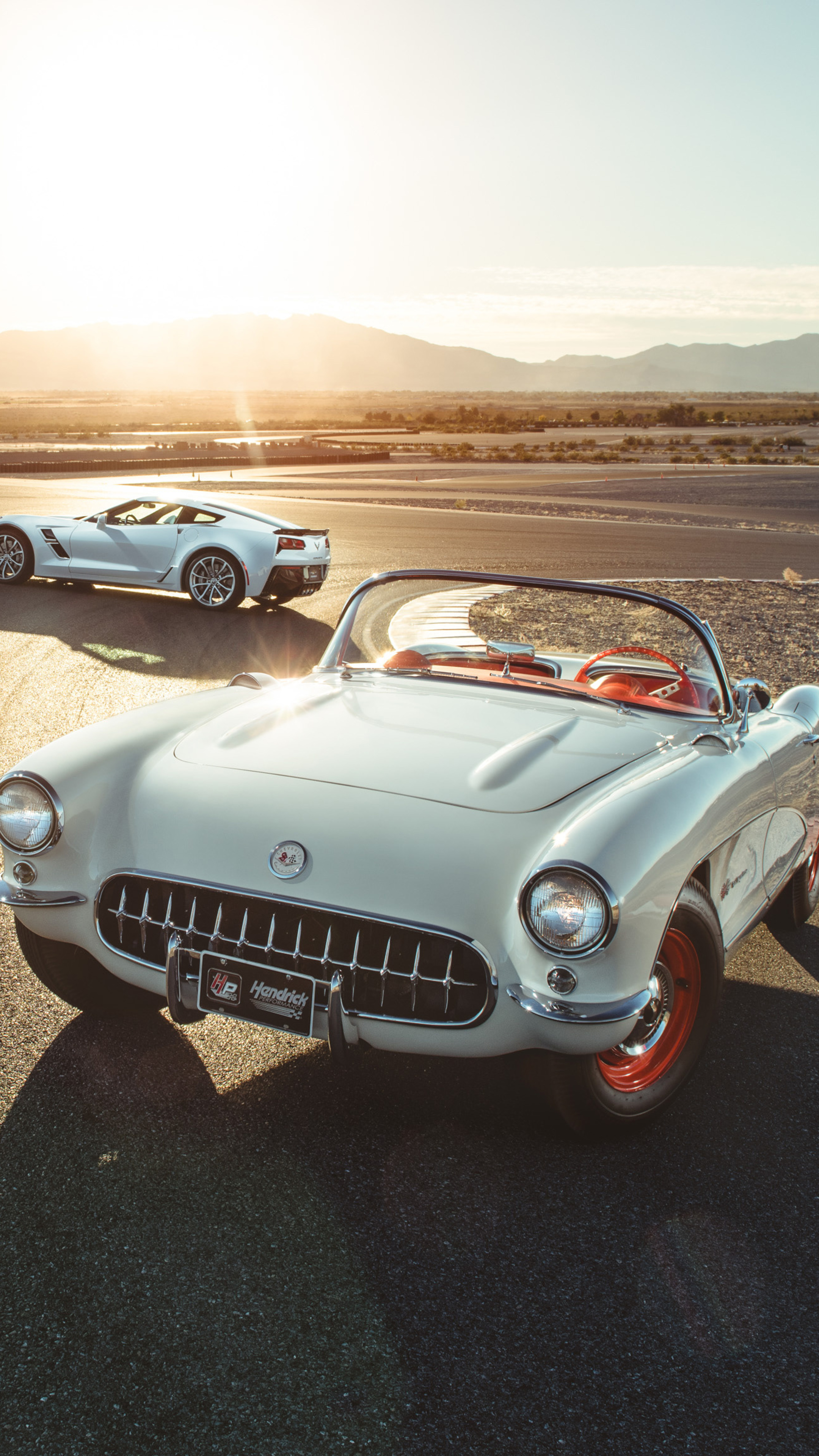 1953 Model, Chevrolet Corvette Wallpaper, 2160x3840 4K Phone