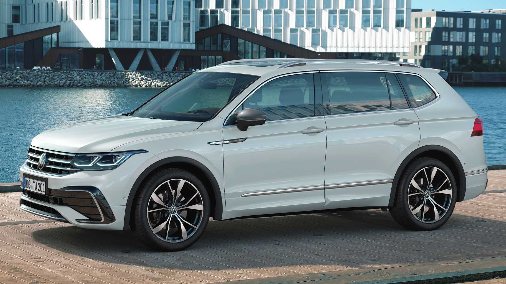 Volkswagen Tiguan, Allspace 2021, Facelift release, Available now, 1920x1080 Full HD Desktop