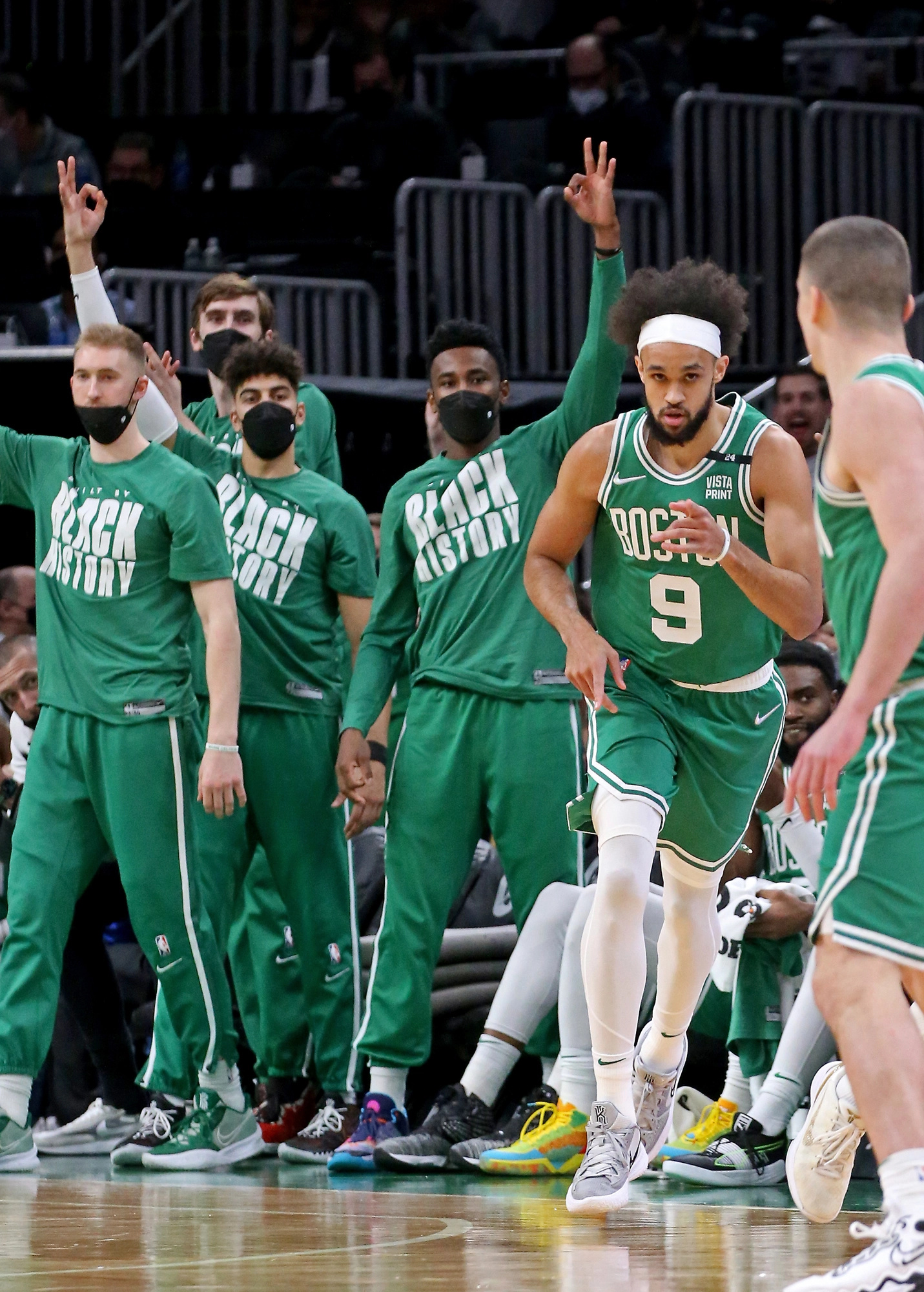 7th straight win, Celtics win, Newcomer White, Derrick White, 1440x2000 HD Phone