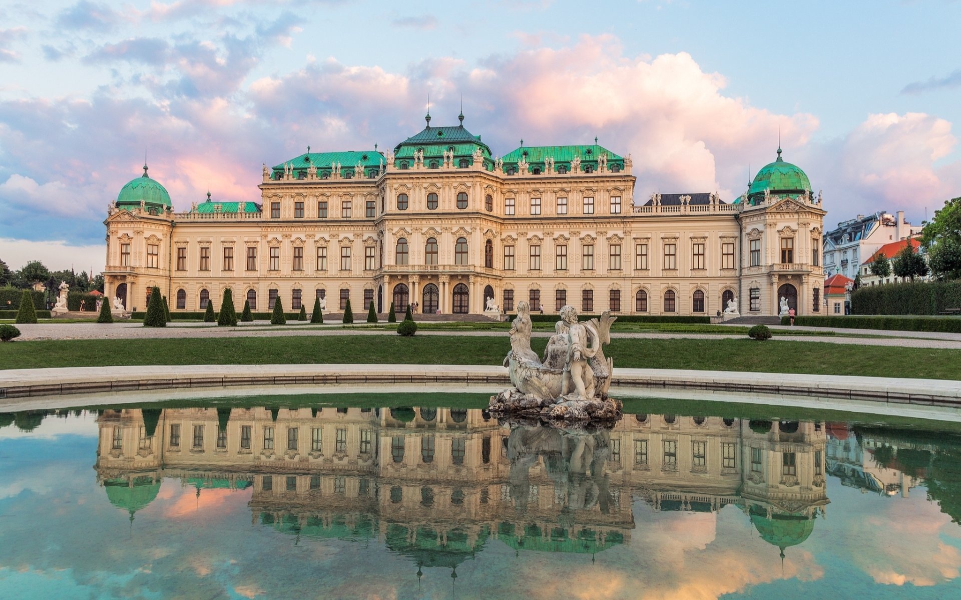 Belvedere Palace, Wallpaper, Background image, 1920x1200 HD Desktop