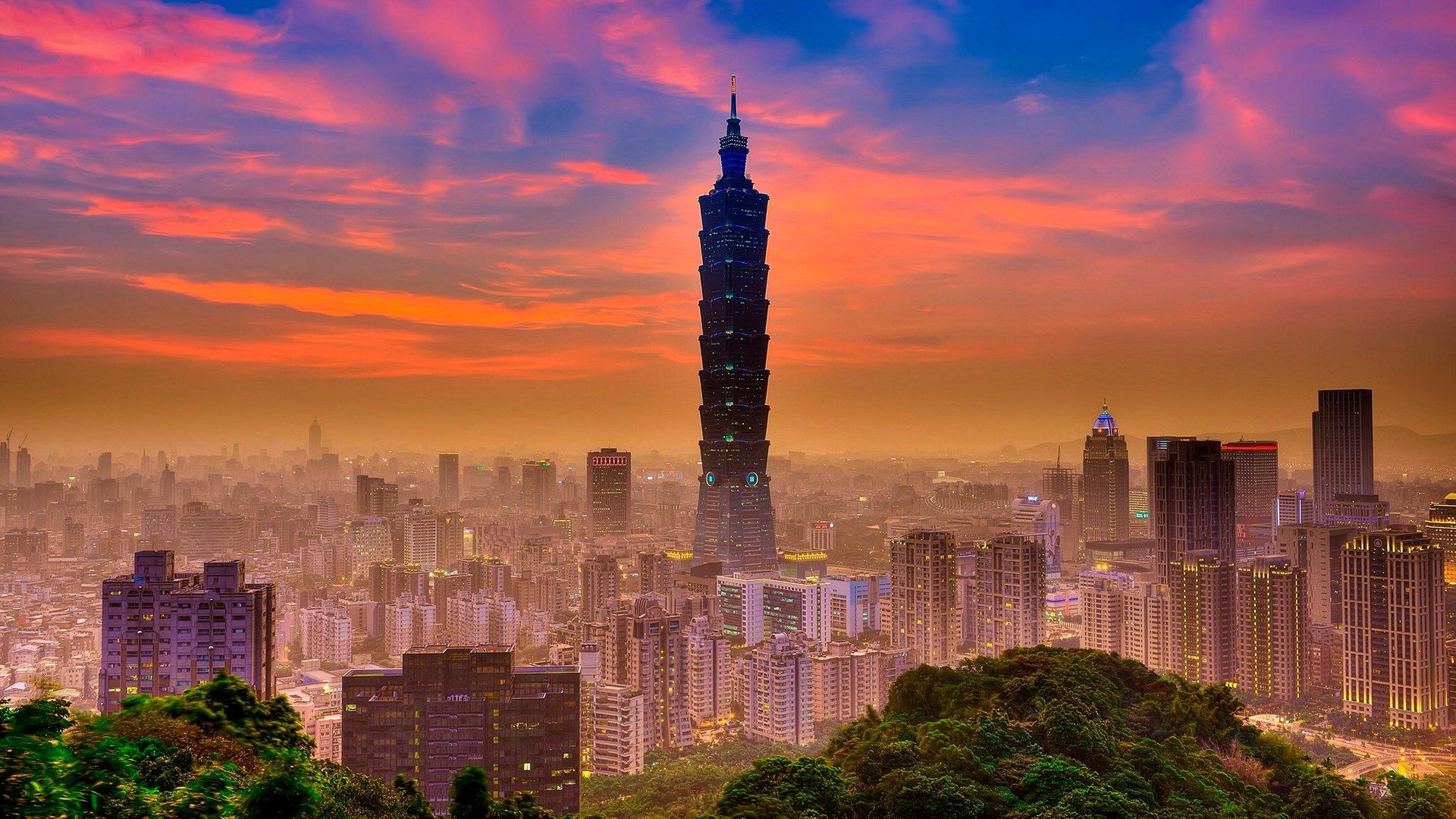 Taipei (Taiwan), Wallpapers, Travel, 1920x1080 Full HD Desktop