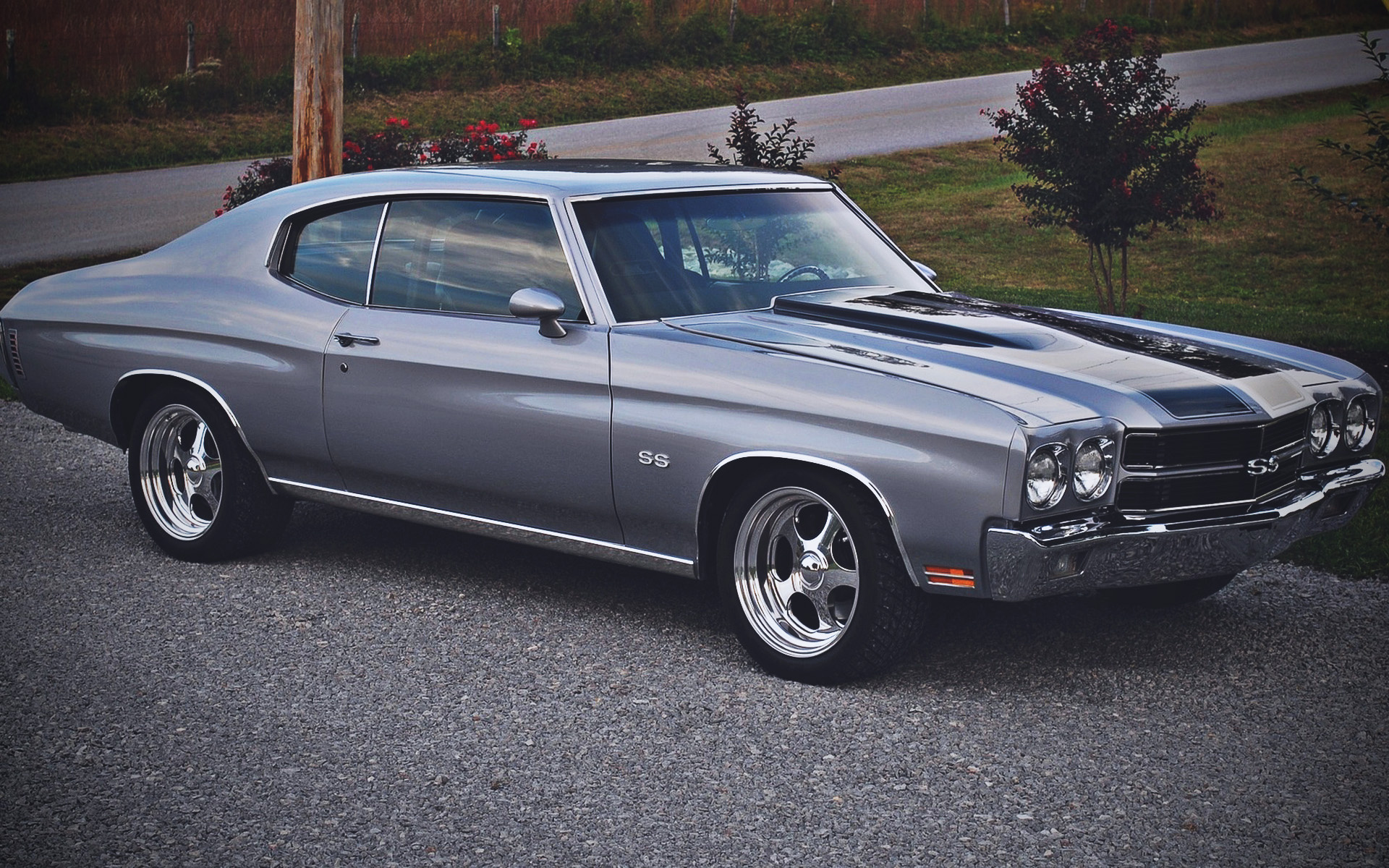 Chevelle 1970 HDR, Muscle car charm, Auto enthusiasts, American classic, Power drive, 1920x1200 HD Desktop