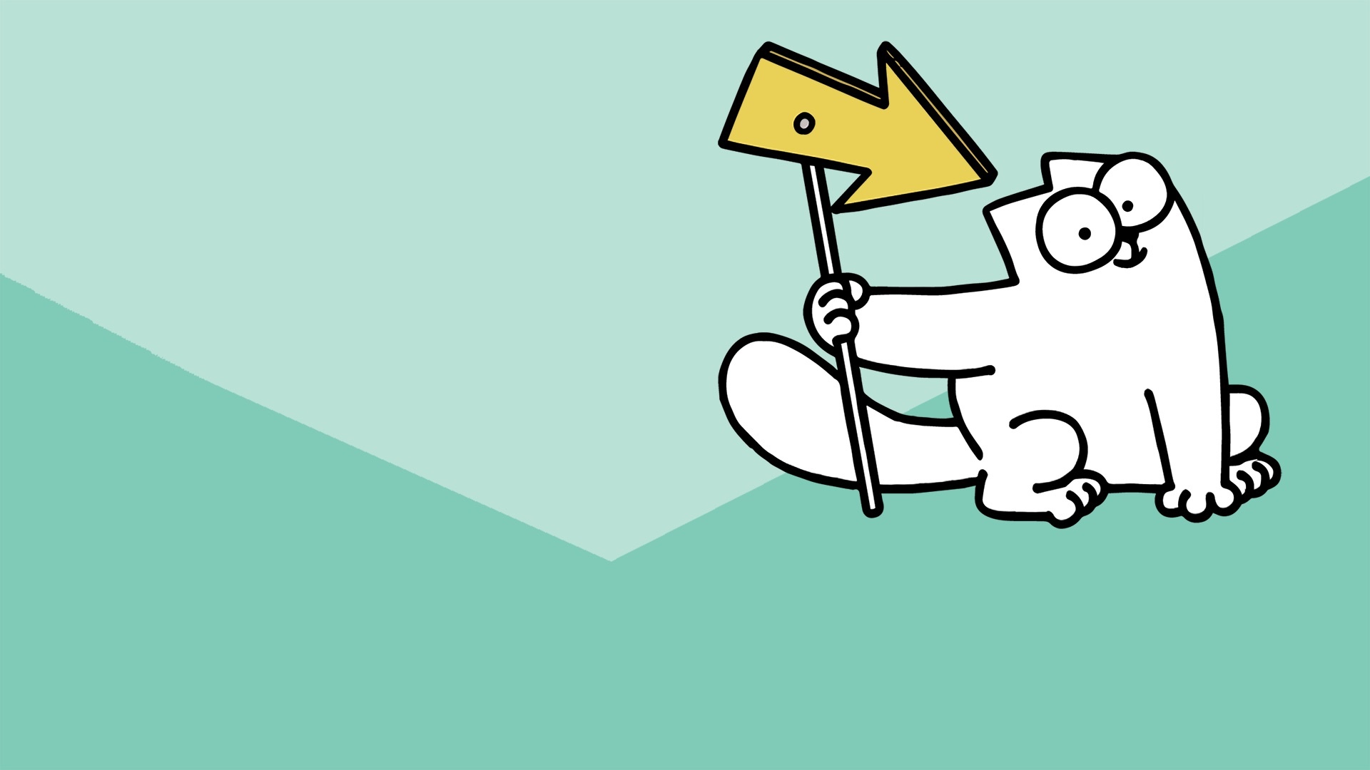 Simon's cat, Fan art, Animation, 1920x1080 Full HD Desktop