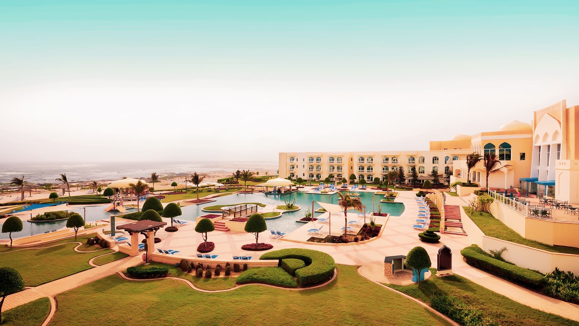 Oman, First Kairaba resort, Meeting point, Unforgettable experiences, 1920x1080 Full HD Desktop