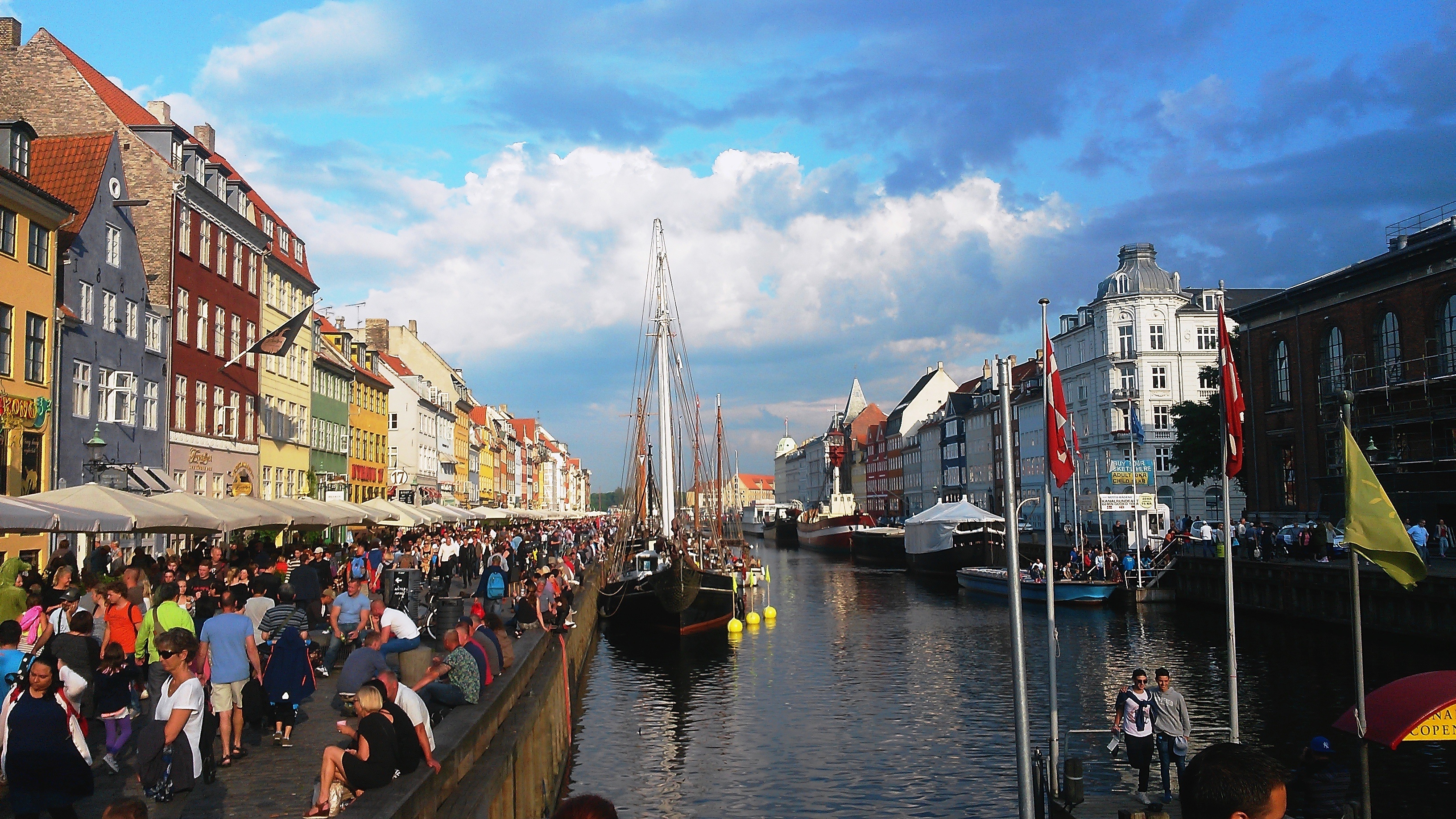 Copenhagen cityscape, Wallpaper images, Inspiring photos, Beautiful backgrounds, 3270x1840 HD Desktop