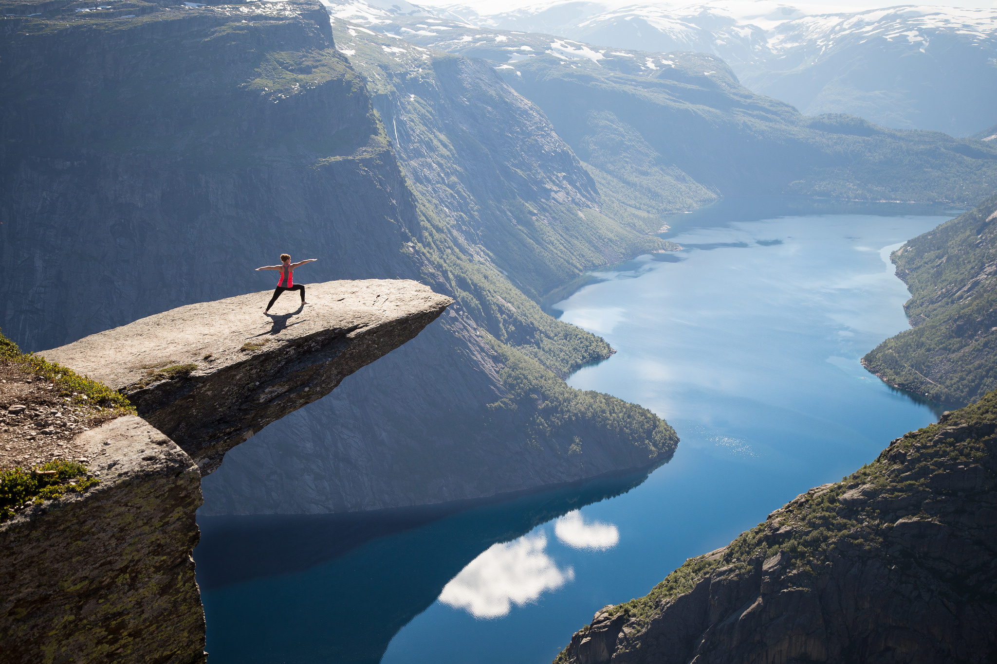 Trolltunga rock formation, Wonder of Norway, Thousand Wonders post, Captivating attraction, 2050x1370 HD Desktop