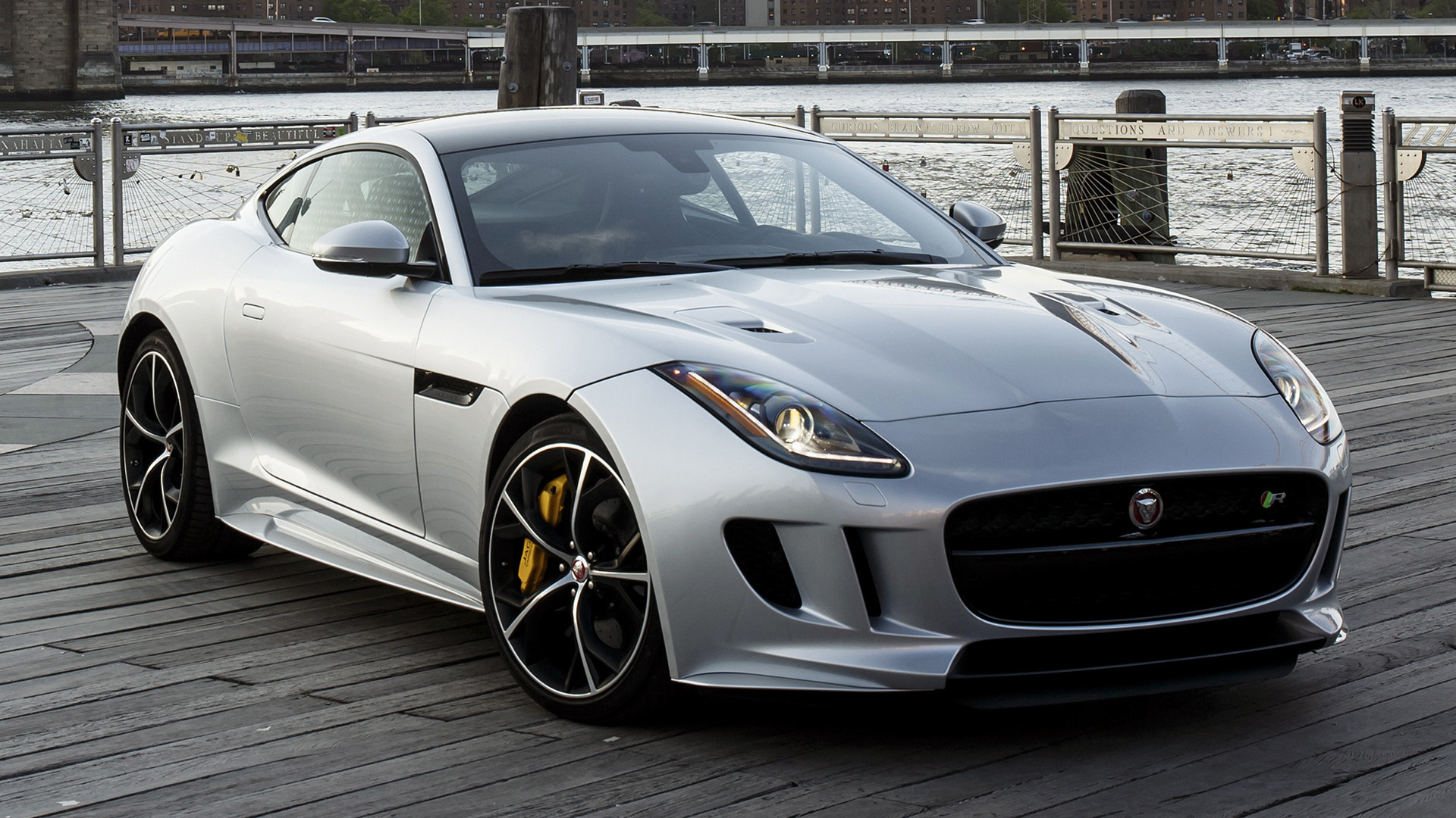 Jaguar F-TYPE Auto, 2015 Jaguar F-Type R Coupe, 1920x1080 Full HD Desktop