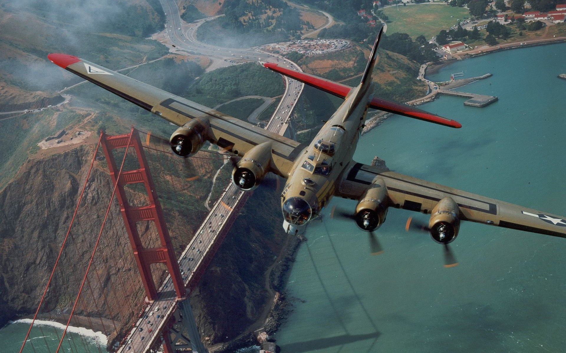 Boeing B-17 Flying Fortress HD Wallpaper 1920x1200