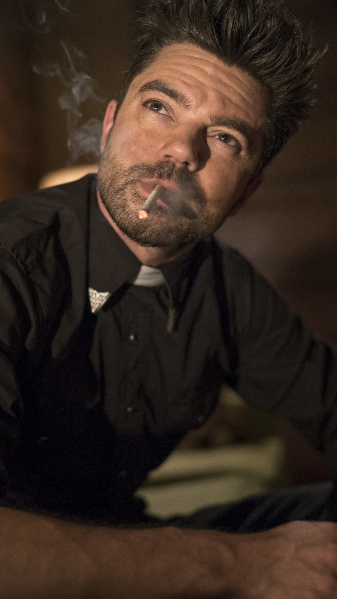 Dominic Cooper, Preacher TV show, Intriguing plot, Must watch, 1080x1920 Full HD Phone