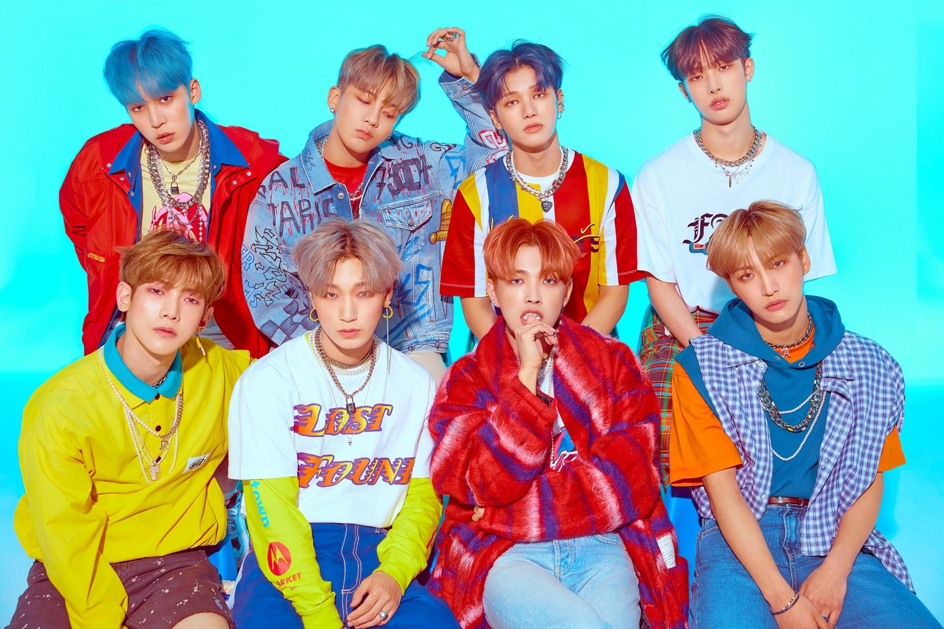 ATEEZ HD wallpaper, K-pop group, 1920x1280 HD Desktop